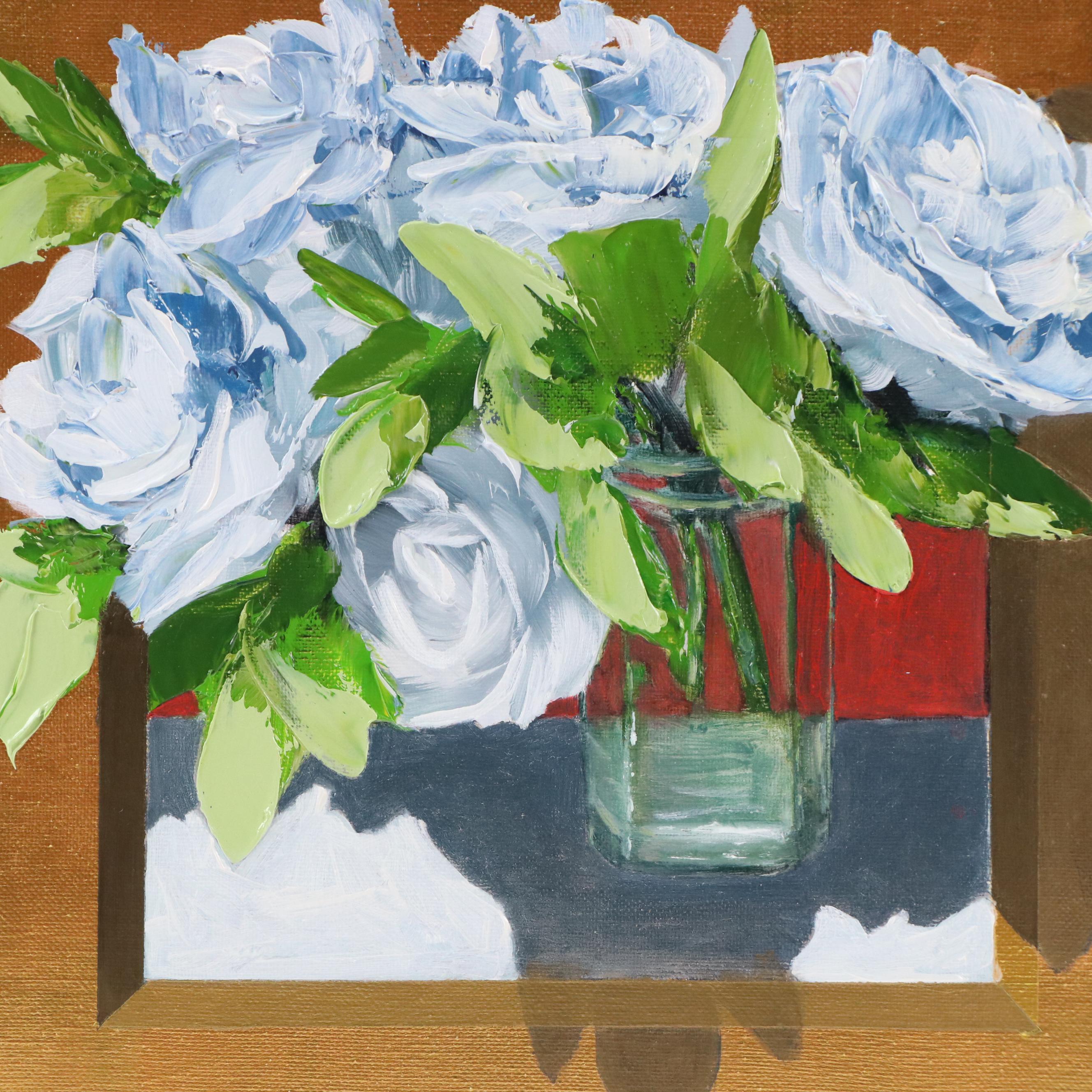 José M. Lima Floral Still Life Oil Painting, 2025