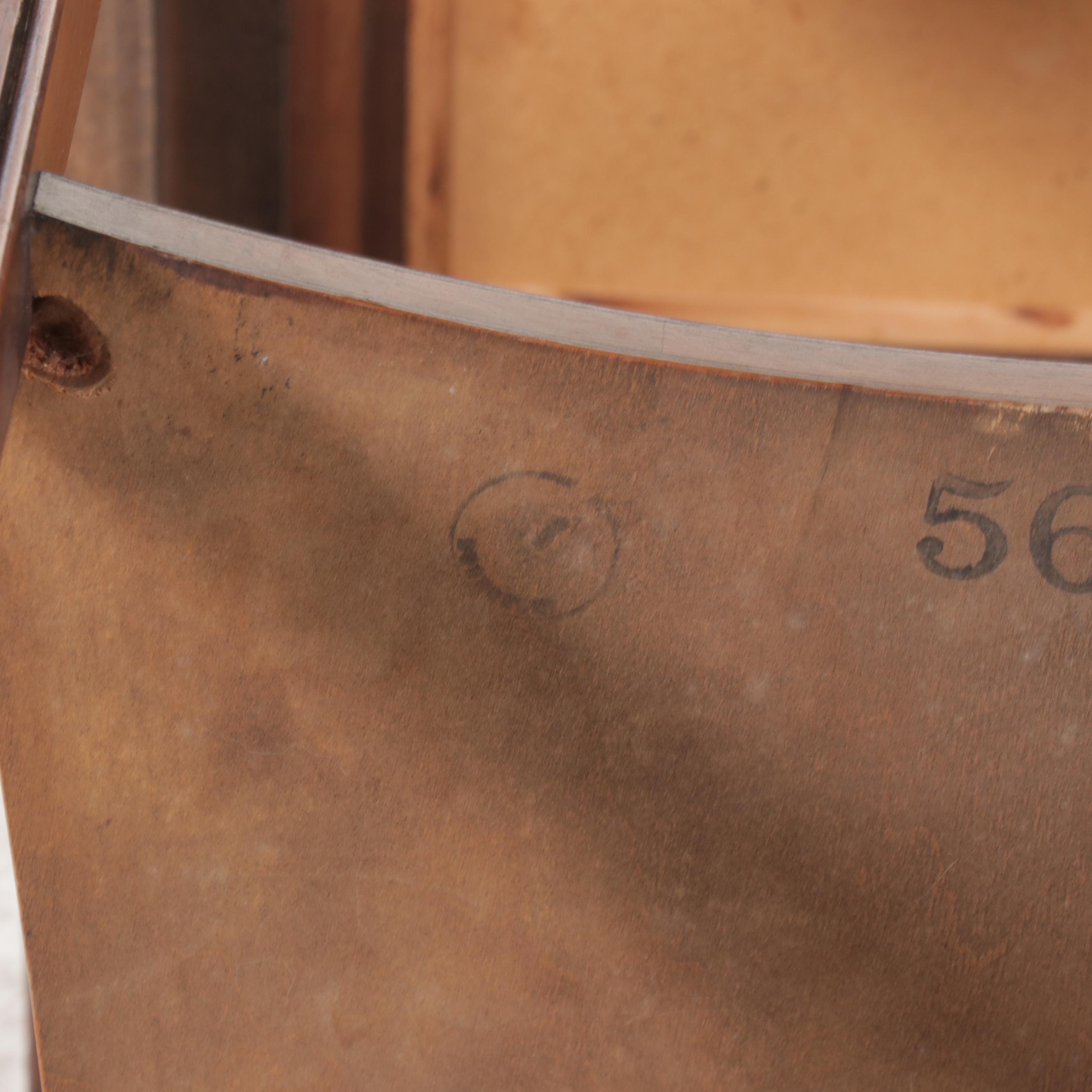 Regency Style Mahogany Tea Table, 20th Century