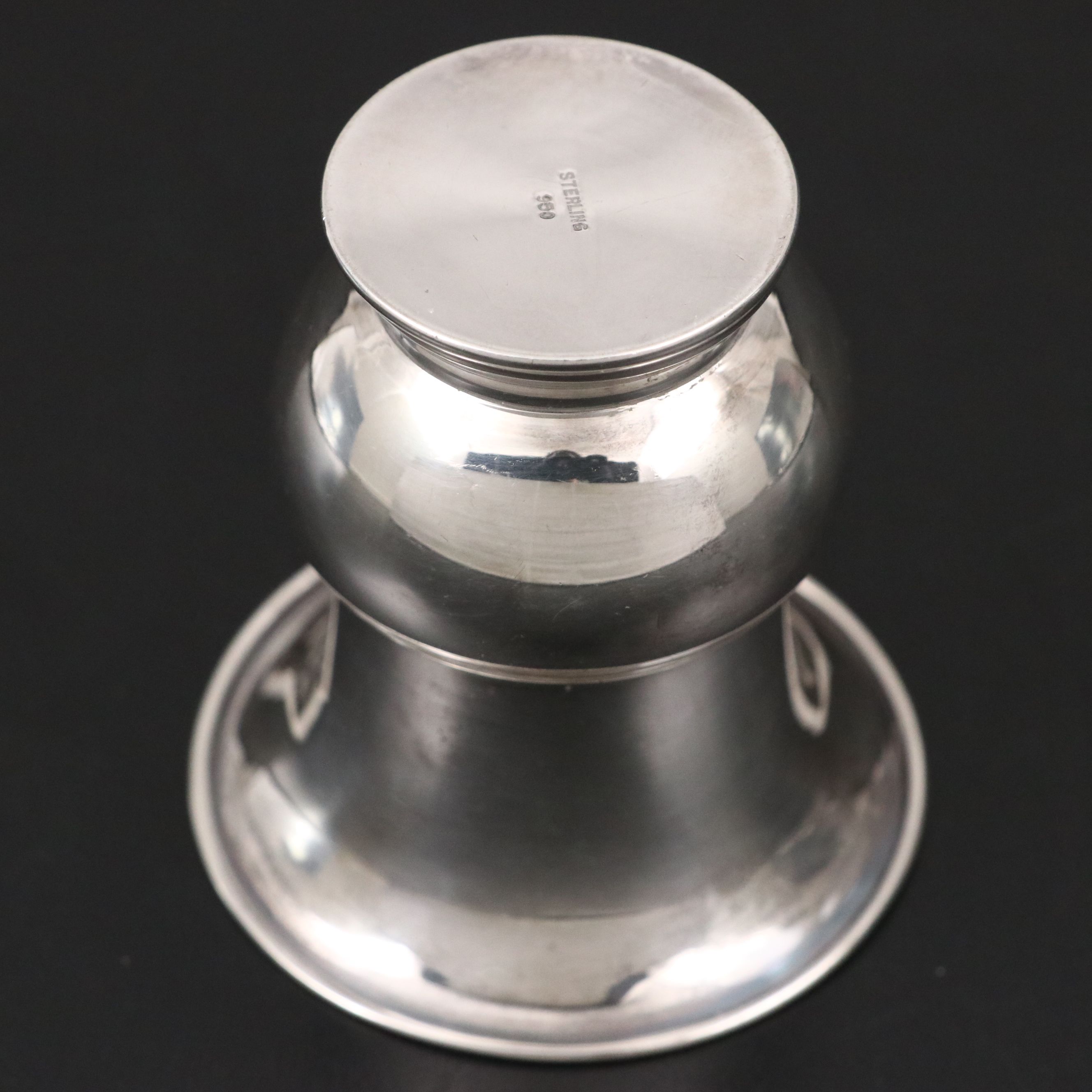 950 Sterling Silver Cup with Shakers