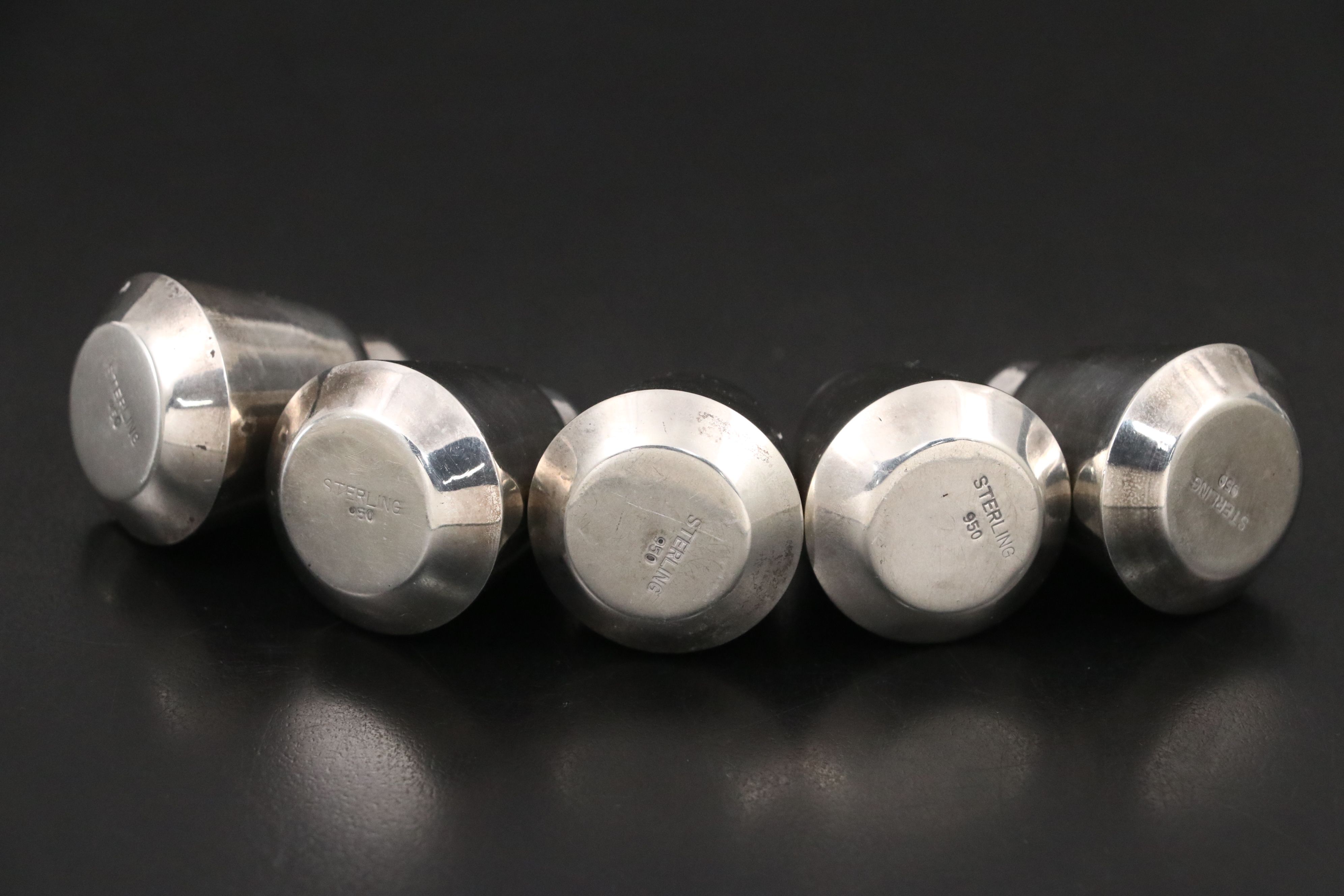 950 Sterling Silver Cup with Shakers