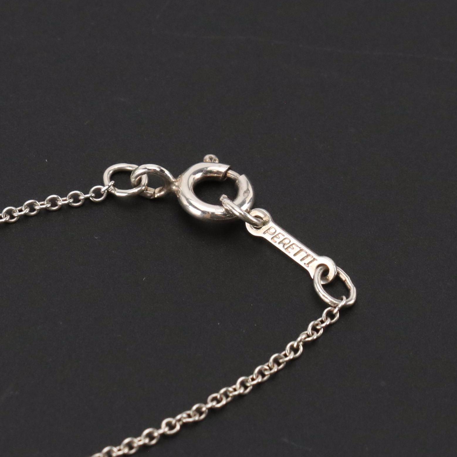 Elsa Peretti for Tiffany & Co. Sterling Teardrop Pendant Necklace