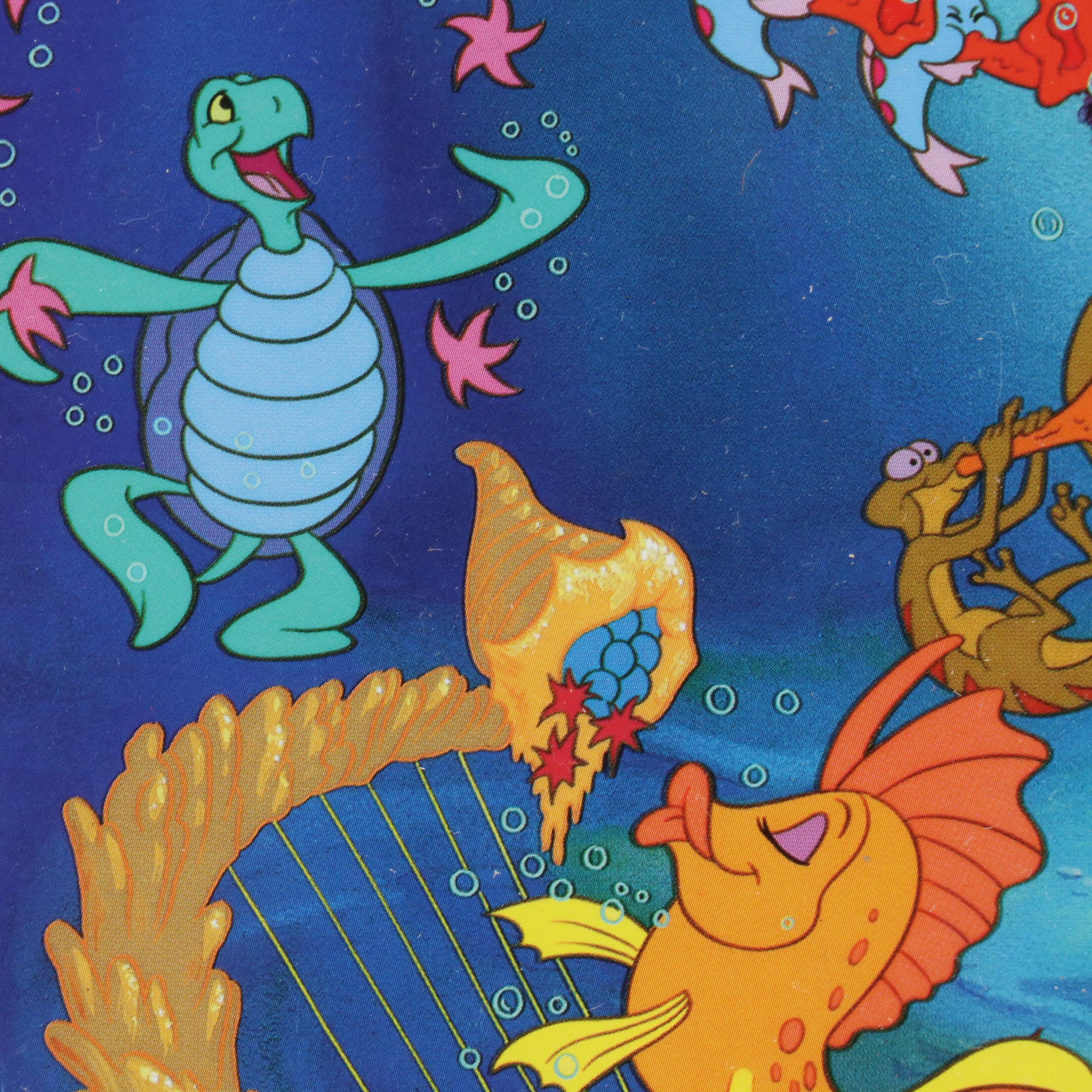 Disney Offset Lithograph of "The Little Mermaid," Late 20th Century