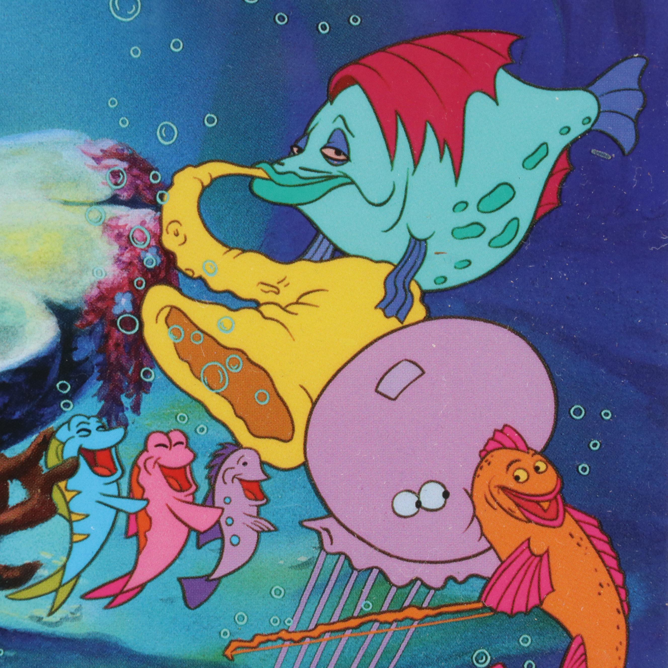 Disney Offset Lithograph of "The Little Mermaid," Late 20th Century