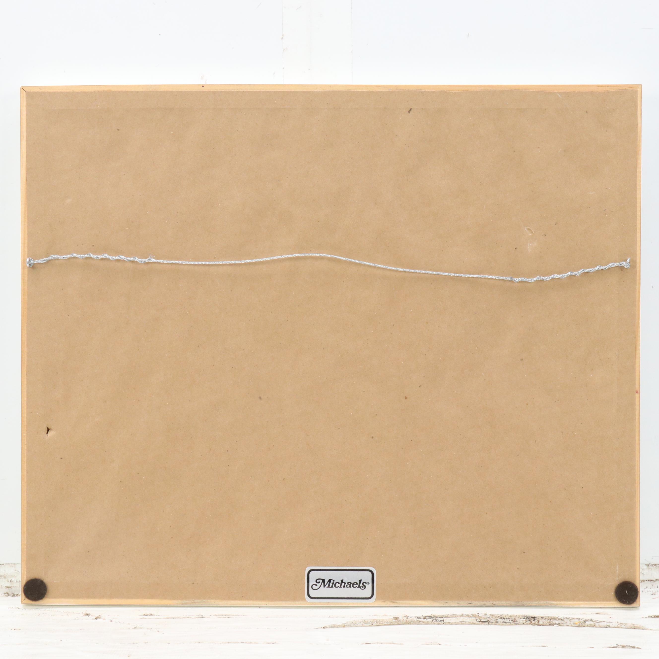 The Disney Store Commemorative Offset Lithograph of "Aladdin," 1996