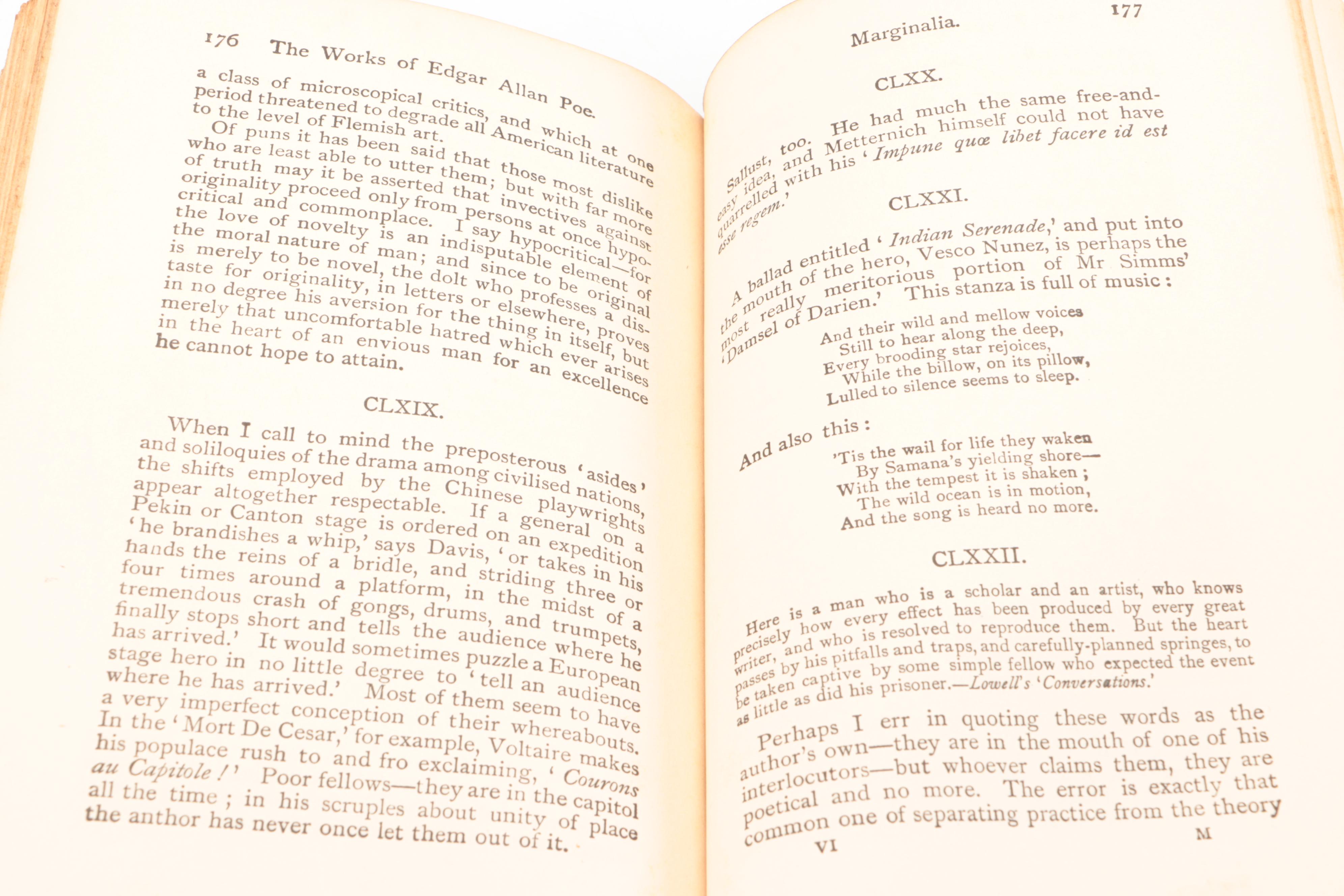 Illustrated "The Works of Edgar Allan Poe" Partial Set, Early 20th Century