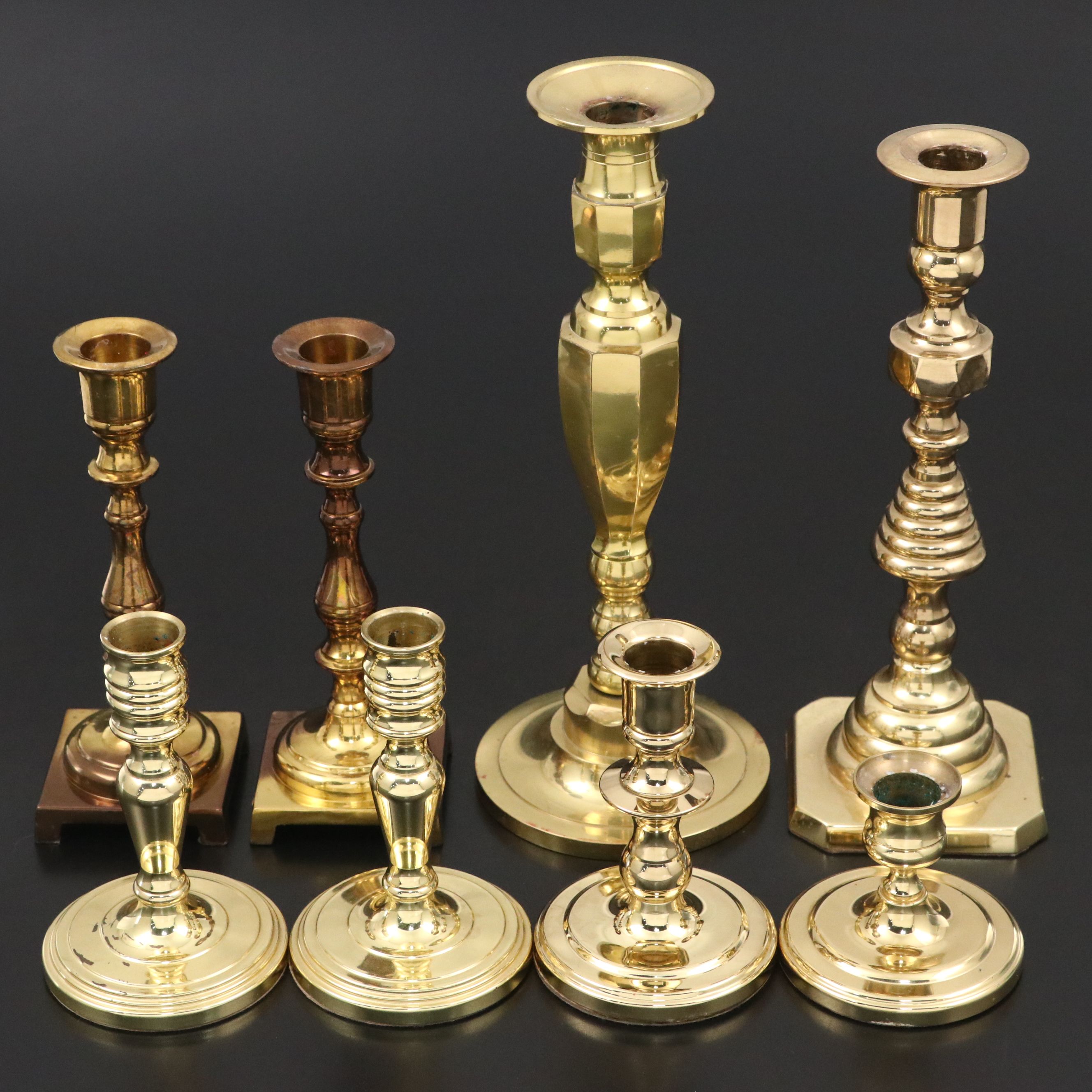 Baldwin and More Brass Candle Holders