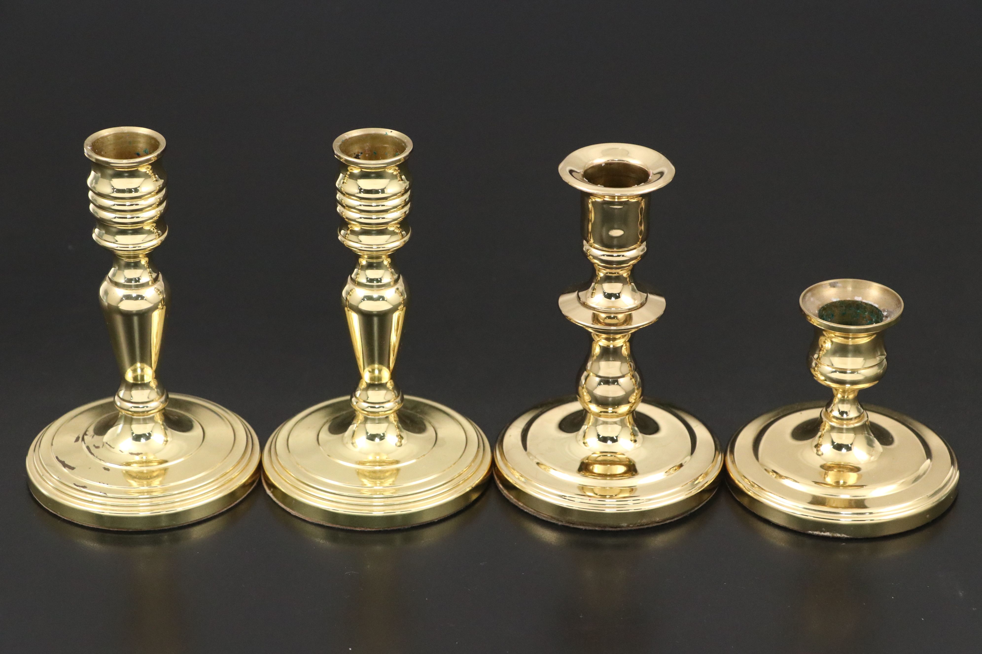 Baldwin and More Brass Candle Holders