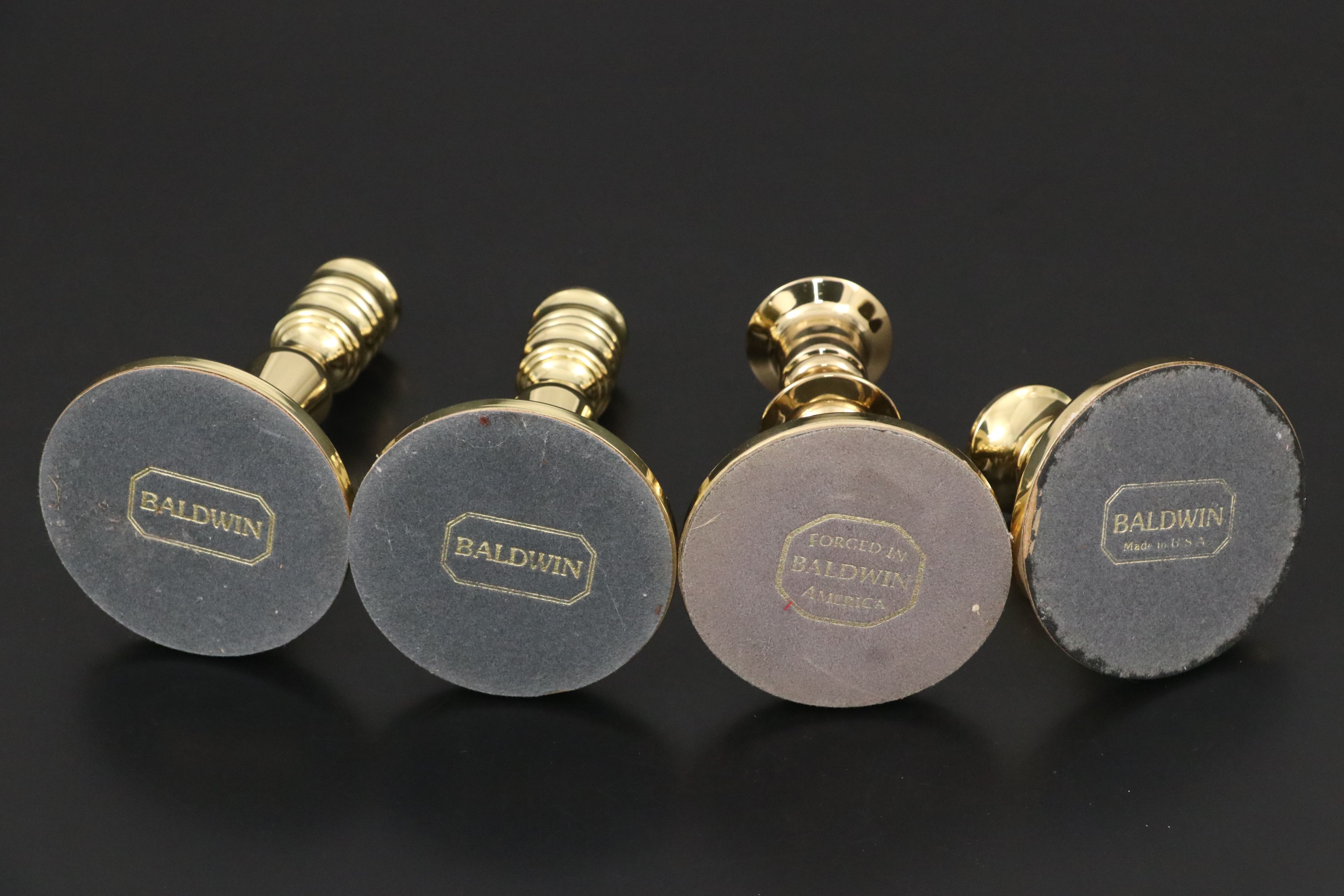 Baldwin and More Brass Candle Holders