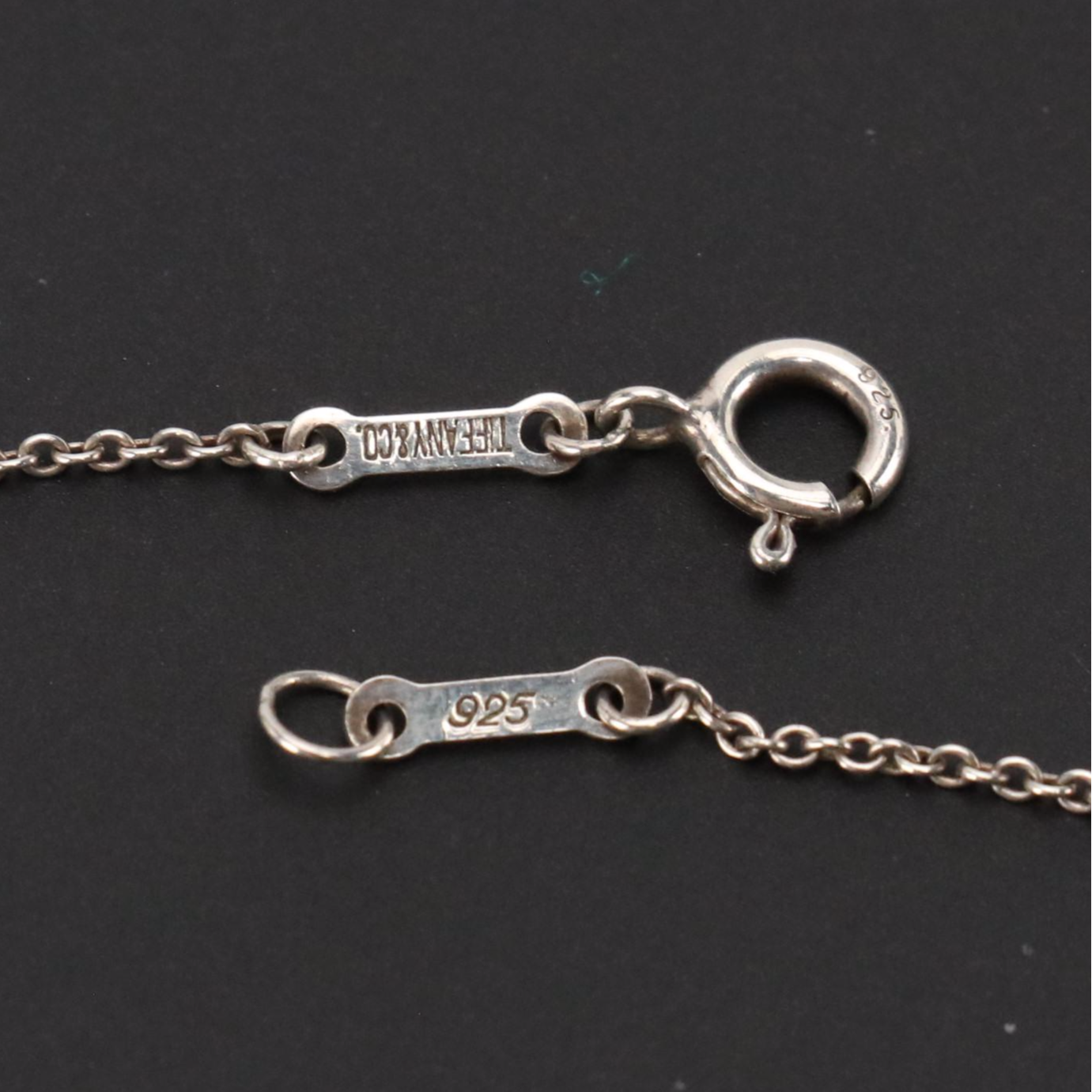 Elsa Peretti for Tiffany & Co. Sterling Open Teardrop Pendant Necklace