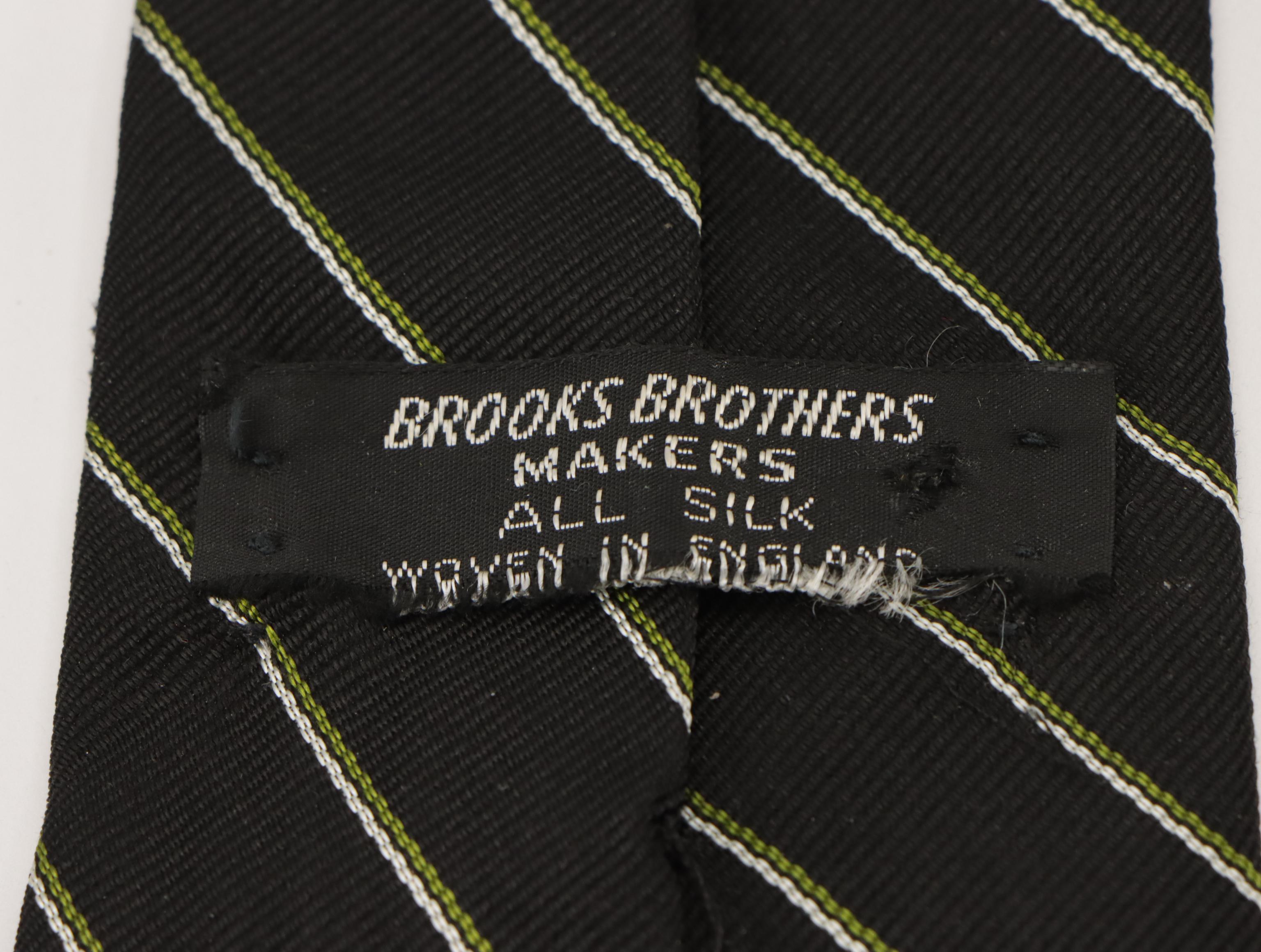 Vintage Patterned Silk and Wool Neckties Featuring Saks Fifth Avenue