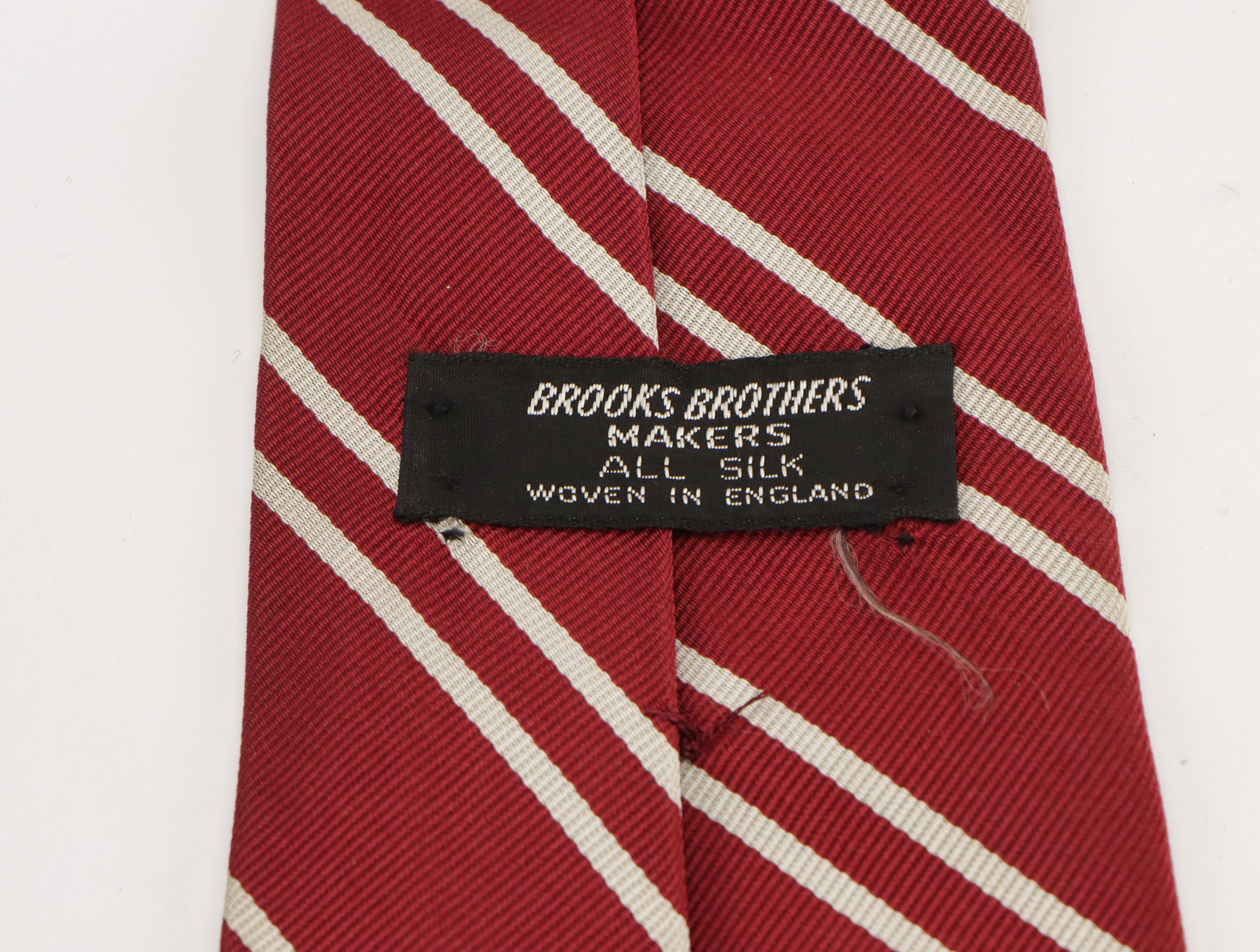 Vintage Patterned Silk and Wool Neckties Featuring Saks Fifth Avenue