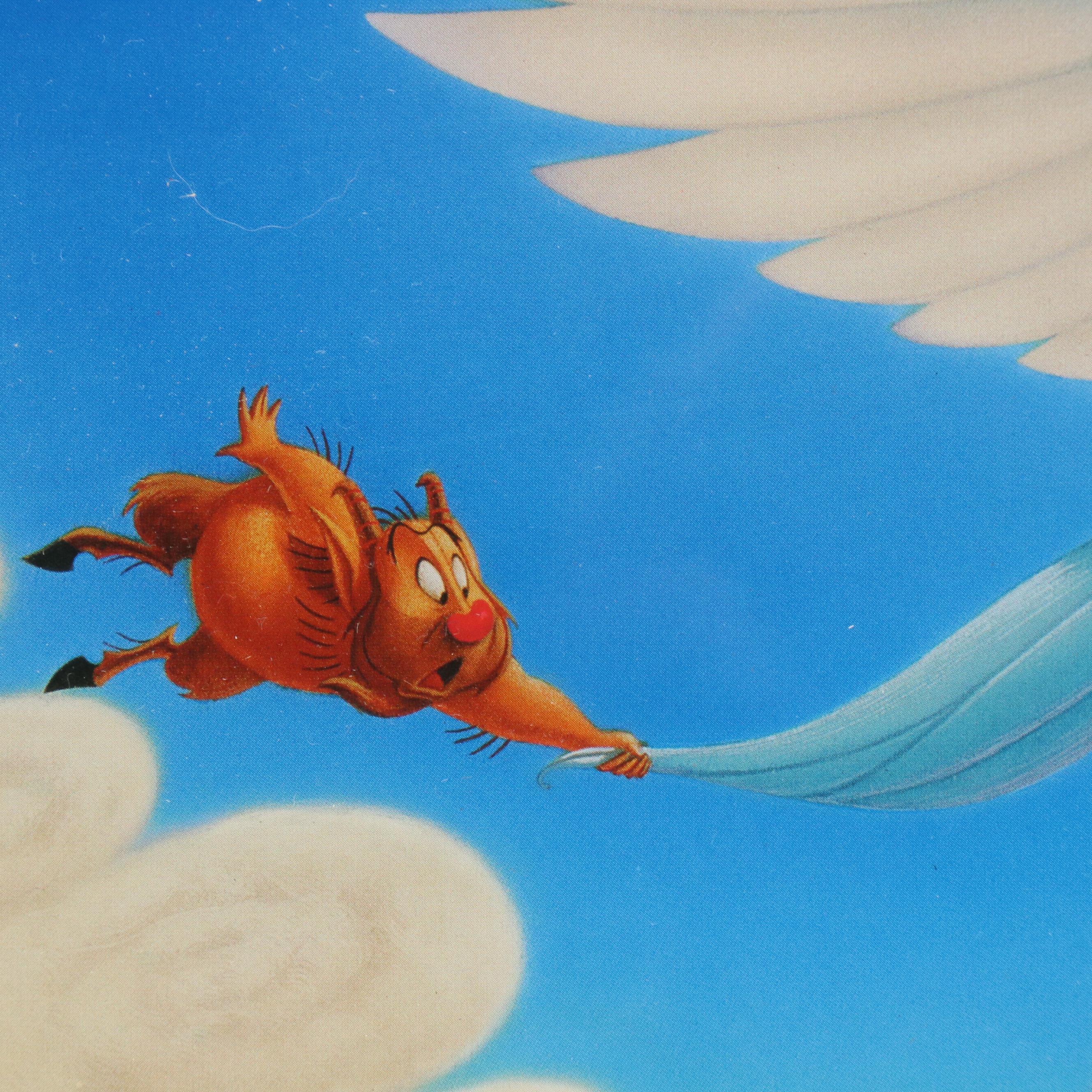 The Disney Store Commemorative Offset Lithograph of "Hercules," Late 20th C.