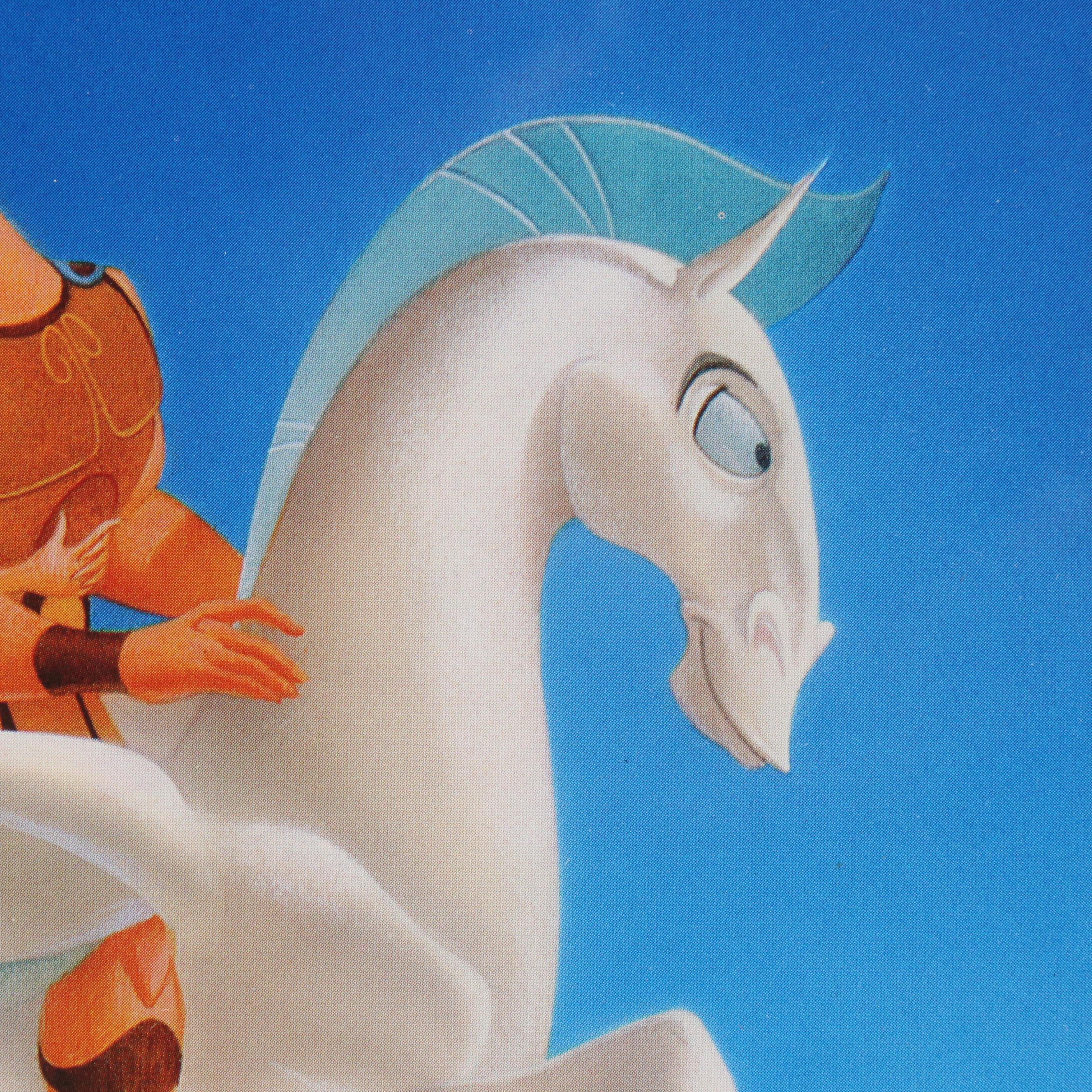 The Disney Store Commemorative Offset Lithograph of "Hercules," Late 20th C.