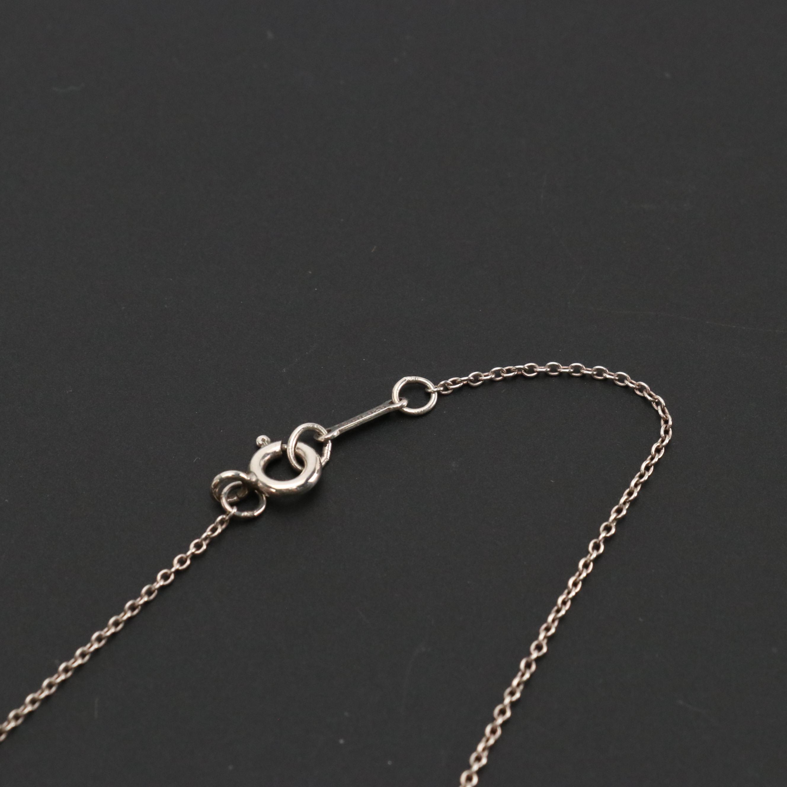 Paloma Picasso for Tiffany & Co. Sterling Loving Heart Necklace