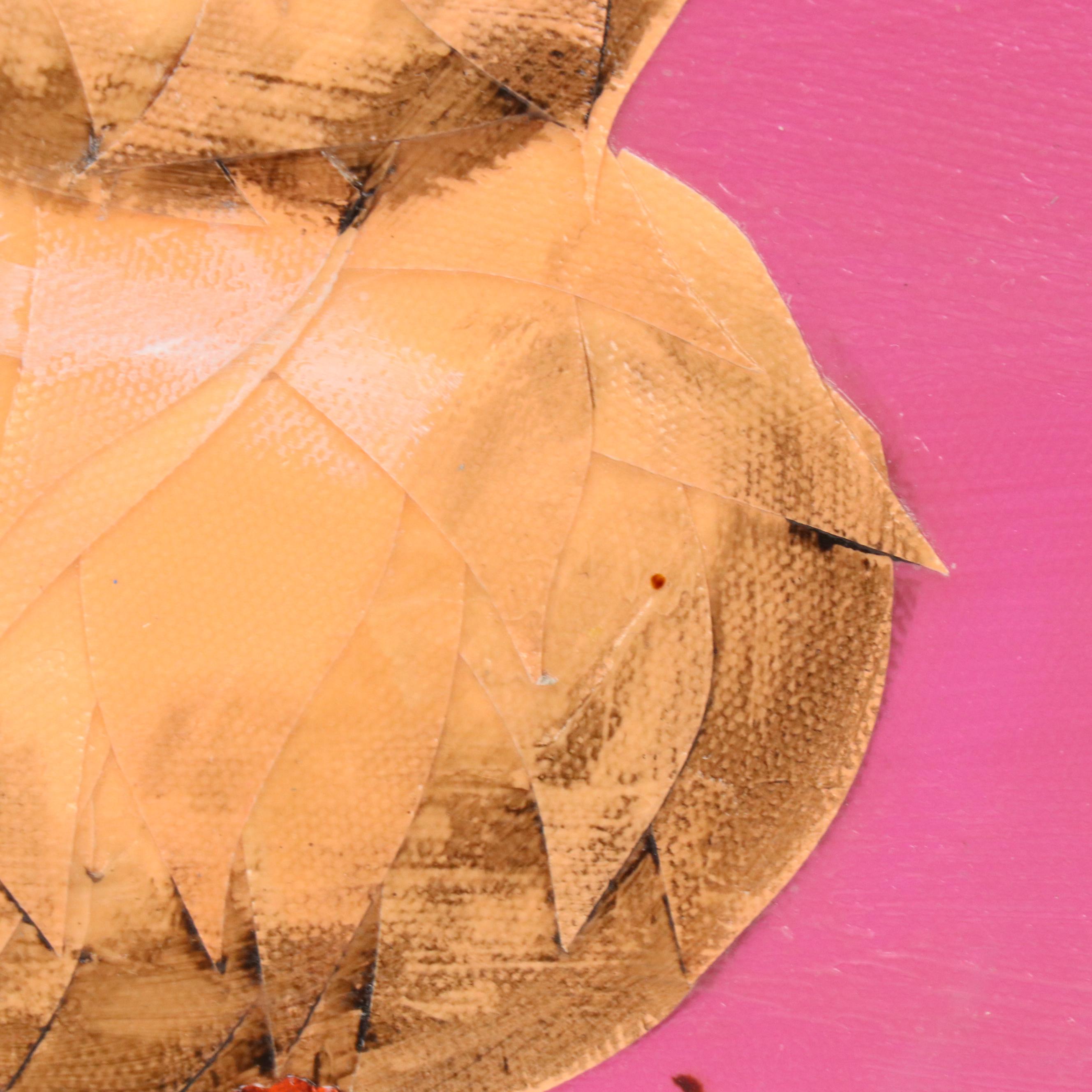 Robin Anne Cooper Collage of Bird, 21st Century