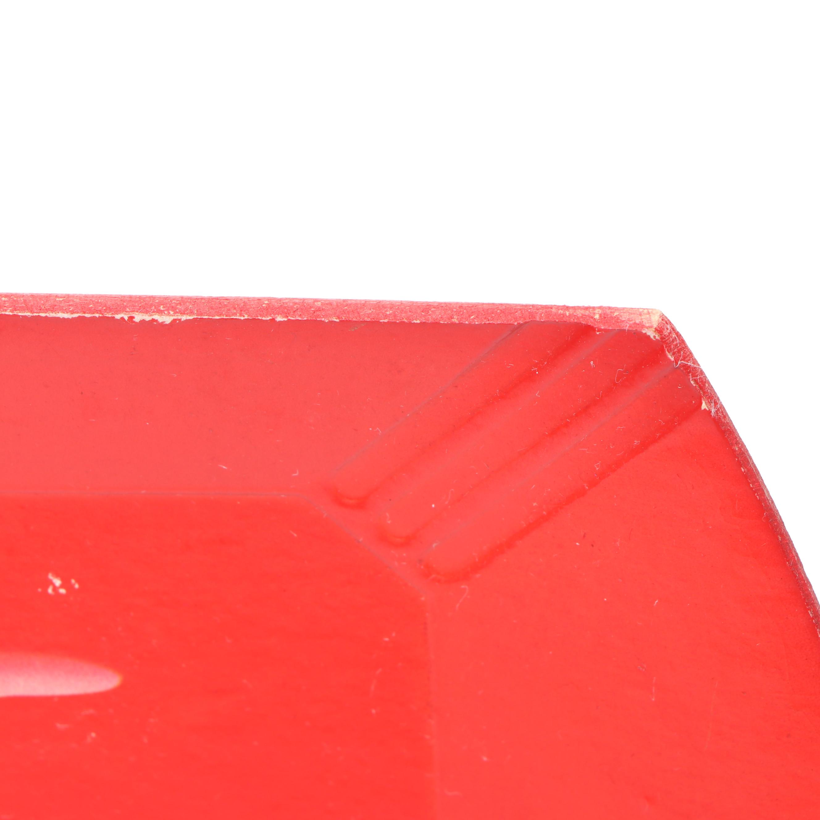 Haskelite Mfg. Corp. Japanism Print Covered Wood Trays with Other Handled Tray