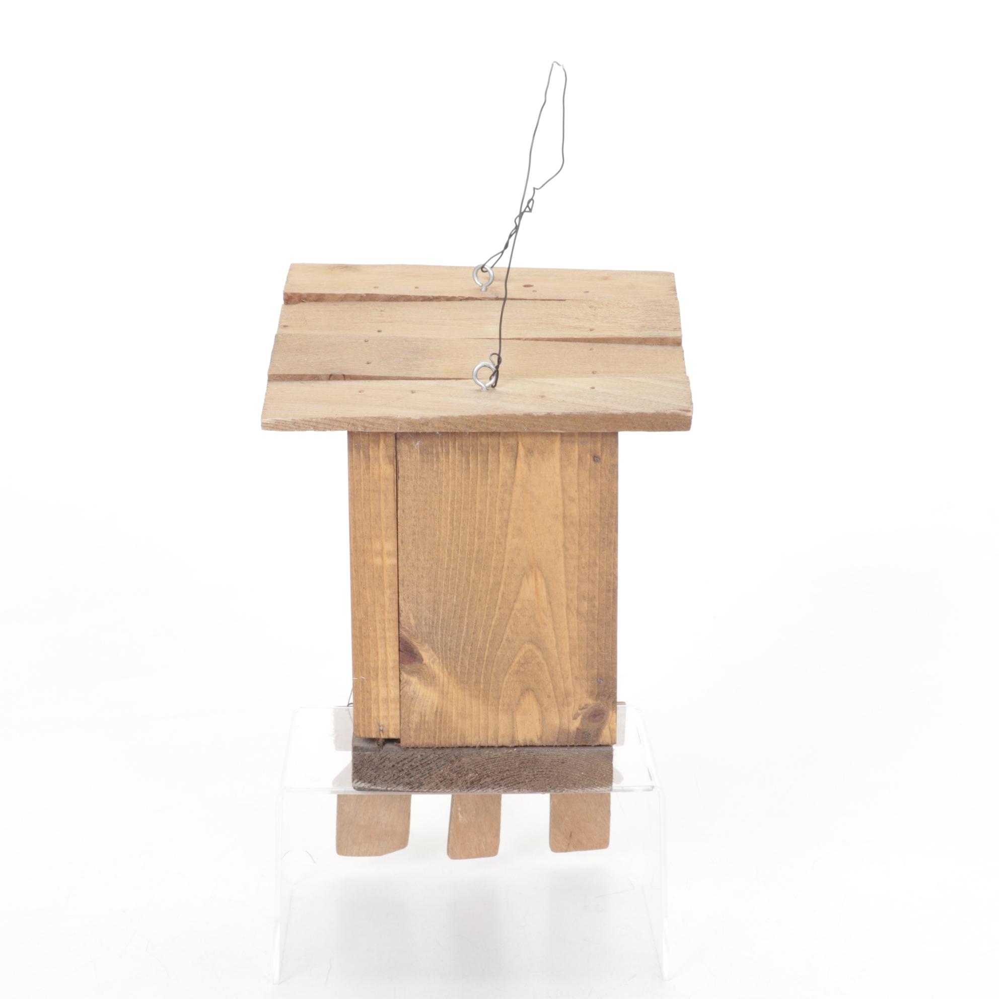 Berkeley Copper Music Box Outhouse with Other Outhouse Collectibles