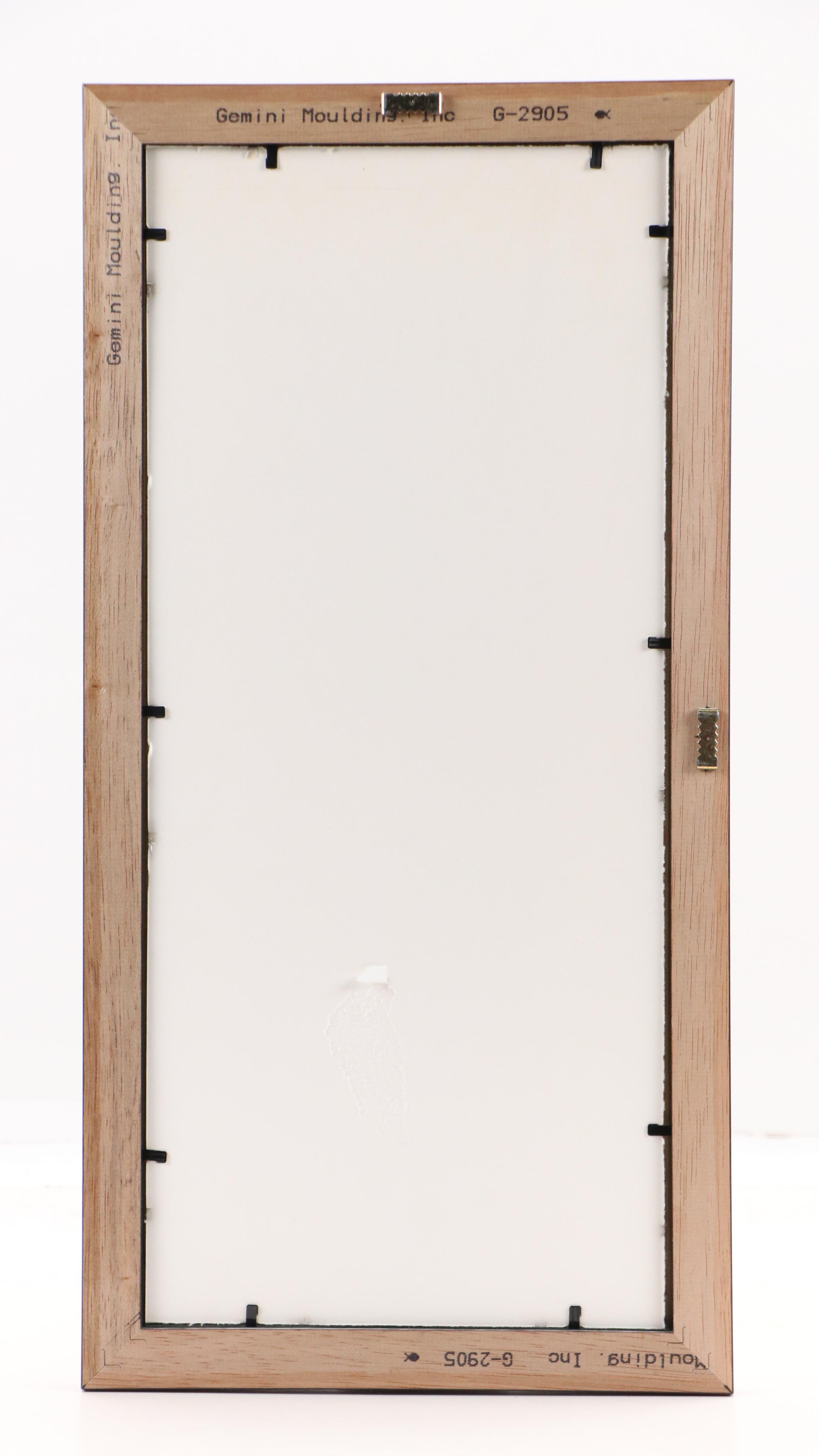 Abstract Mixed Media Assemblage of Tulip, 21st Century