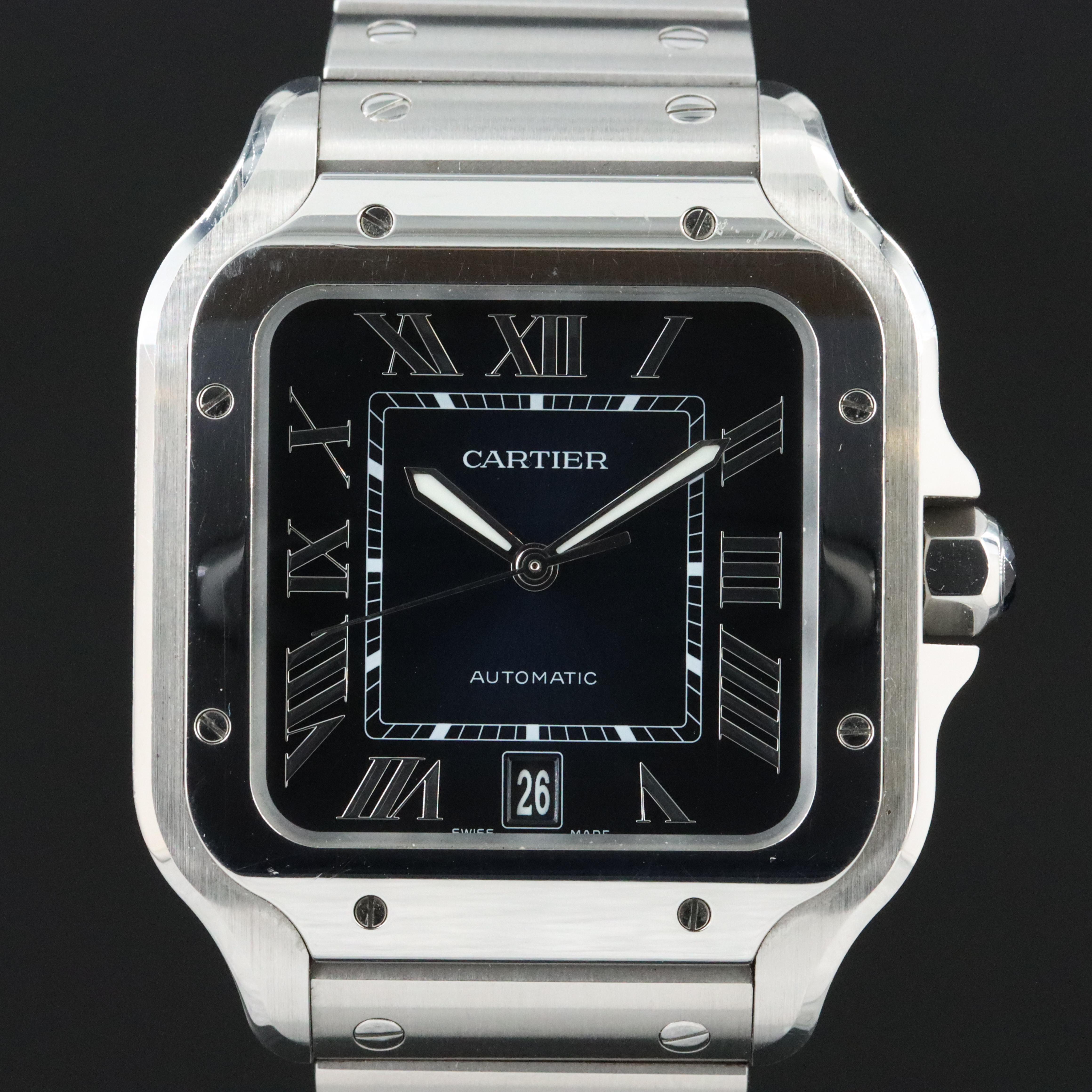 Cartier Santos de Cartier Steel Watch WSSA0030