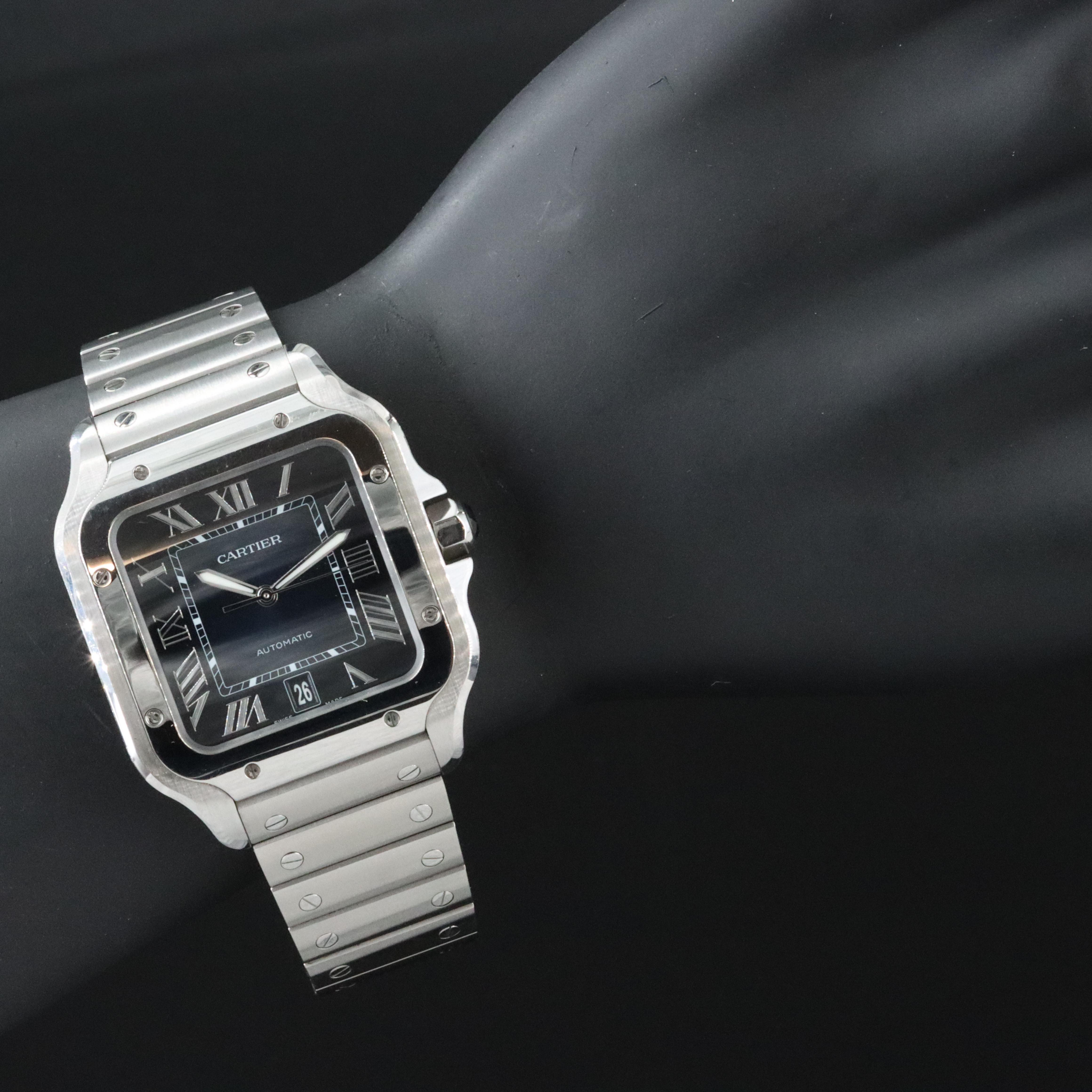 Cartier Santos de Cartier Steel Watch WSSA0030