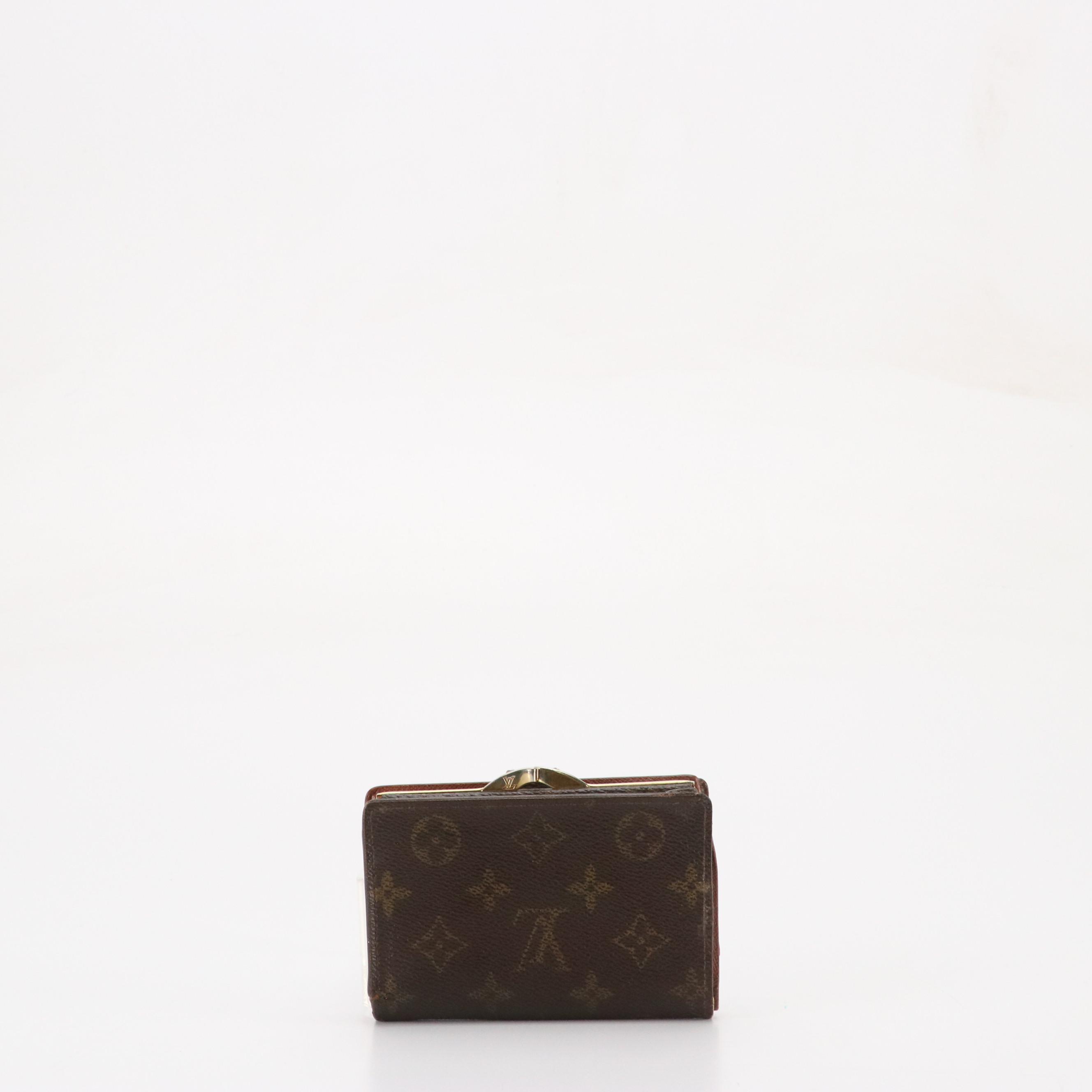 Louis Vuitton Porte-Monnaie, Billets Viennois in Monogram Canvas