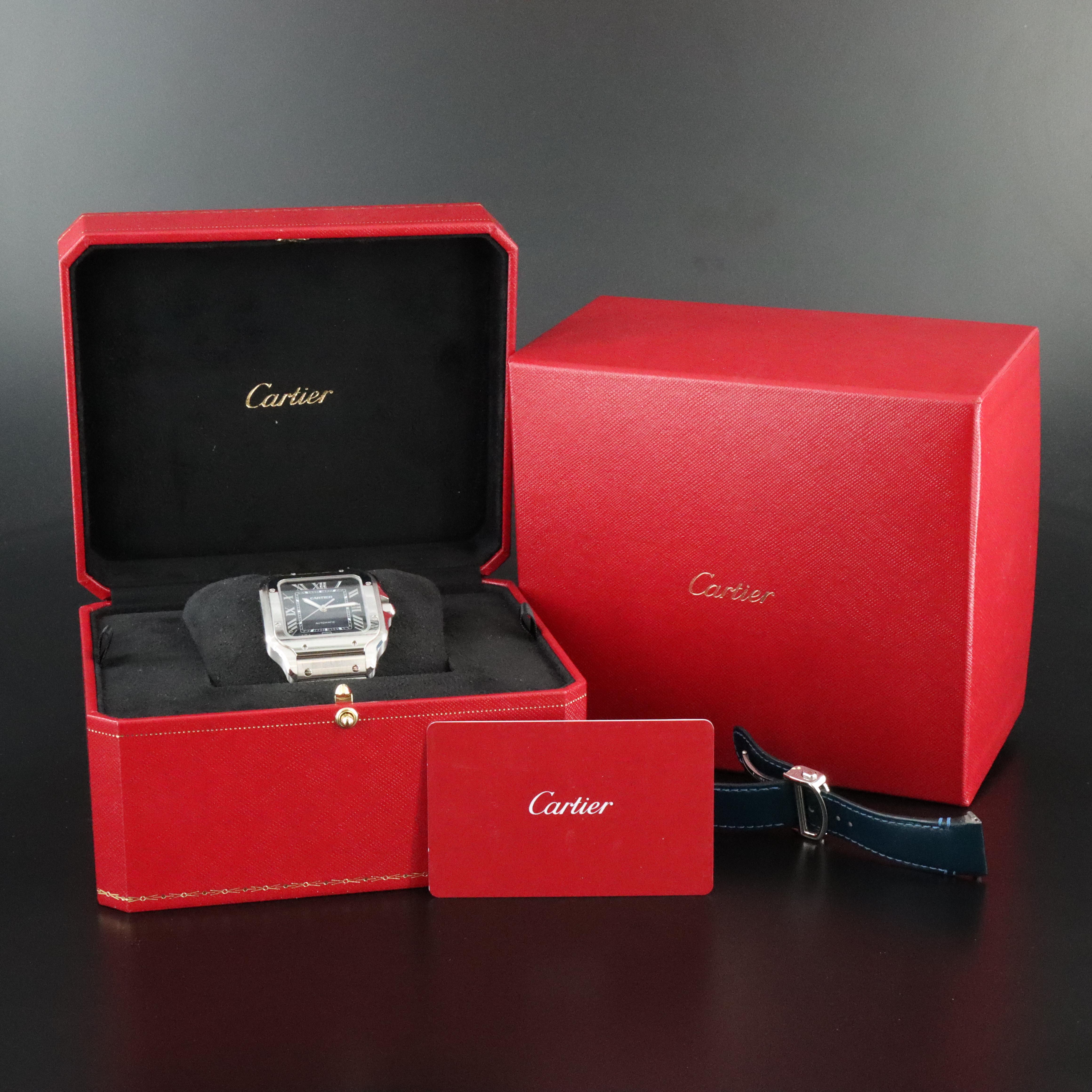 Cartier Santos de Cartier Steel Watch WSSA0030