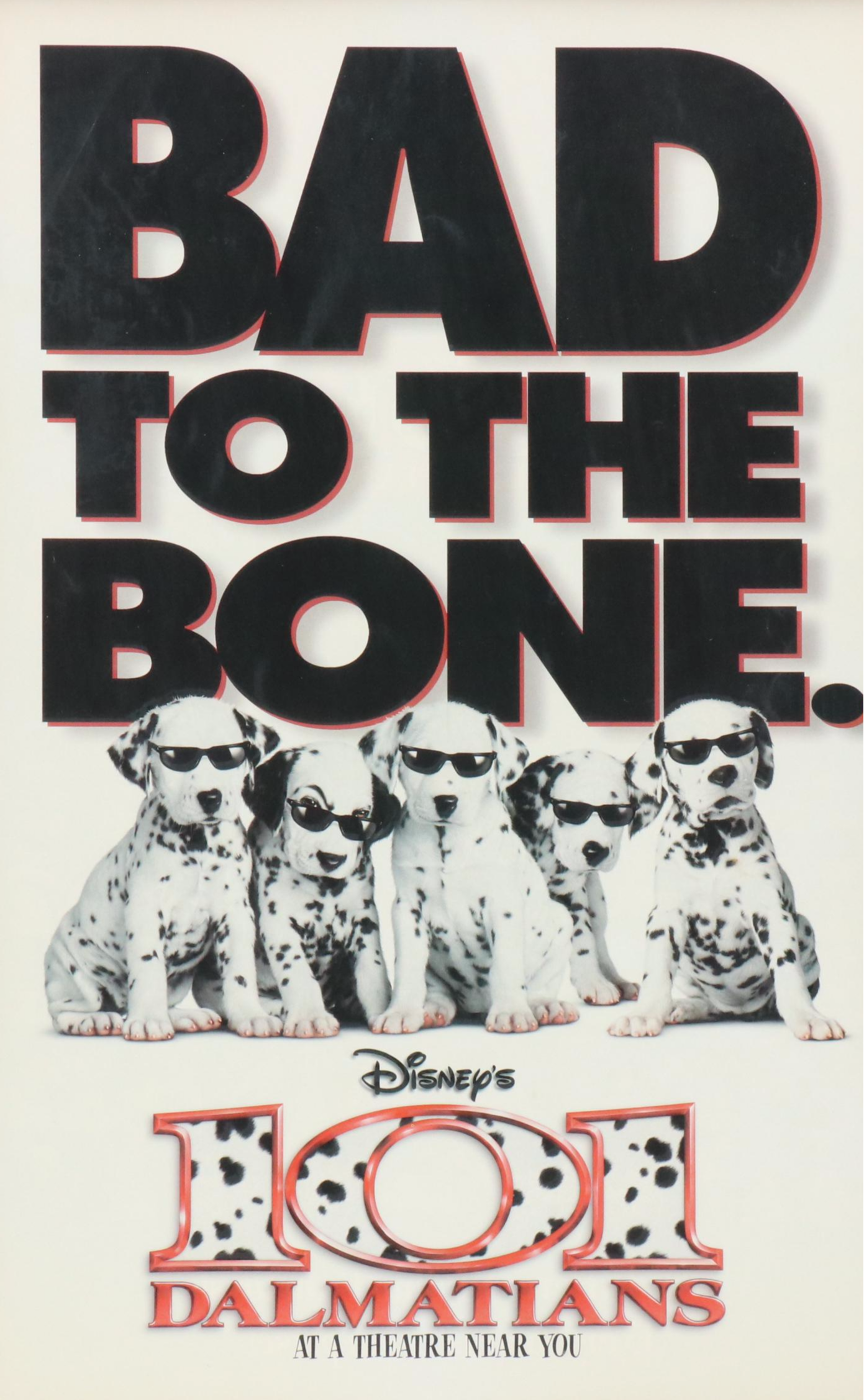 Two "101 Dalmatians" Offset Lithograph Posters, 1996