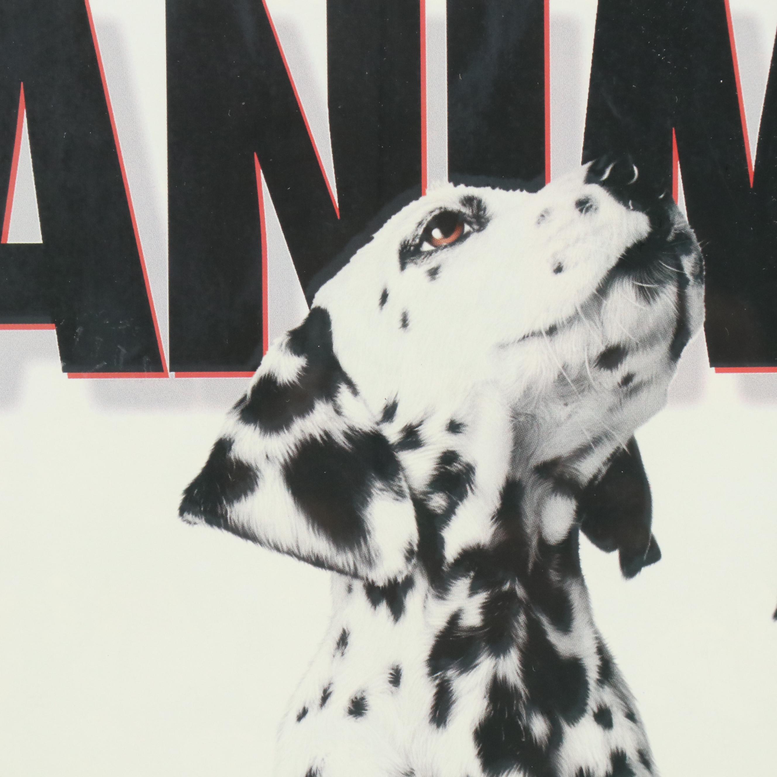 Two "101 Dalmatians" Offset Lithograph Posters, 1996