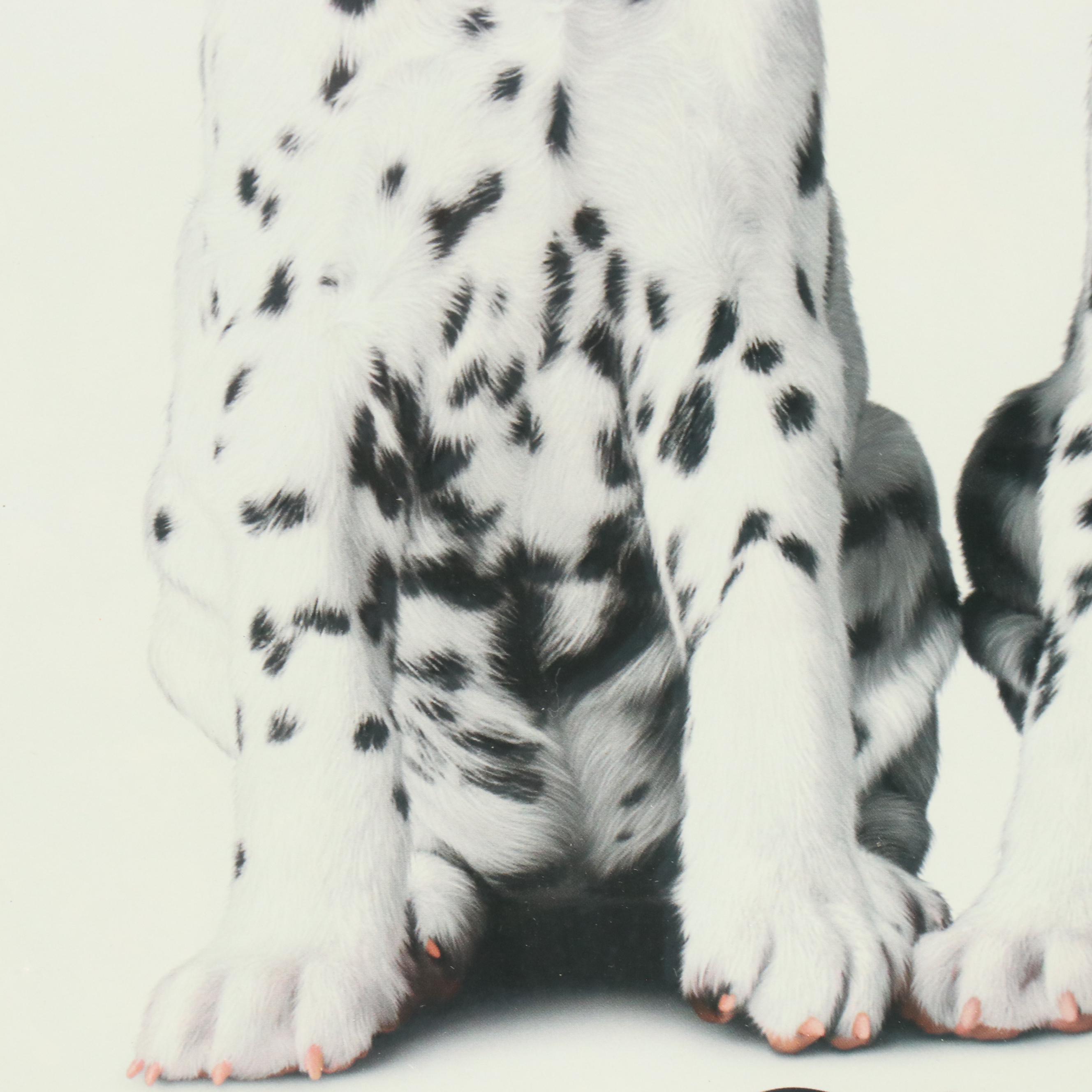 Two "101 Dalmatians" Offset Lithograph Posters, 1996