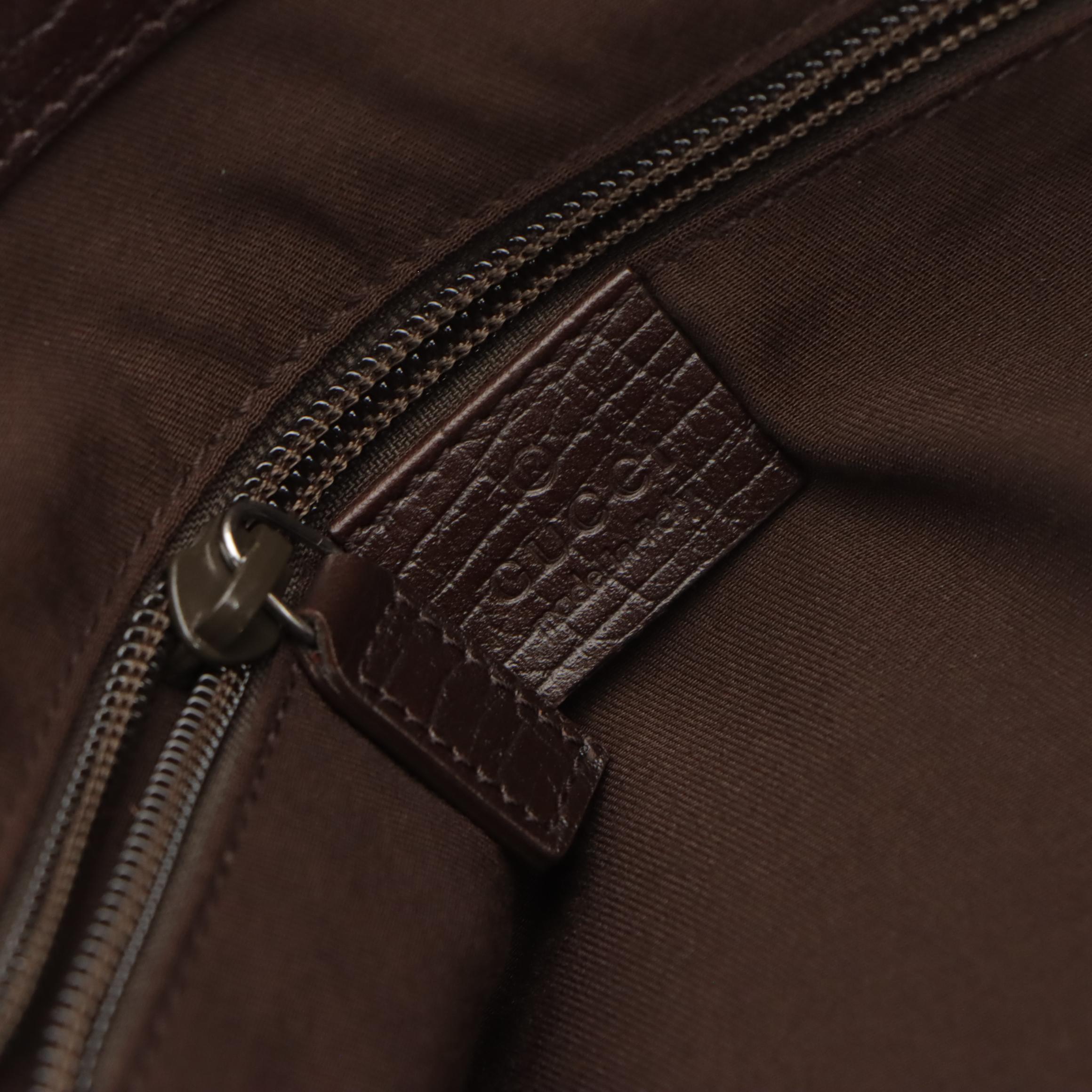 Gucci Shopper Tote in GG Supreme Canvas and Leather