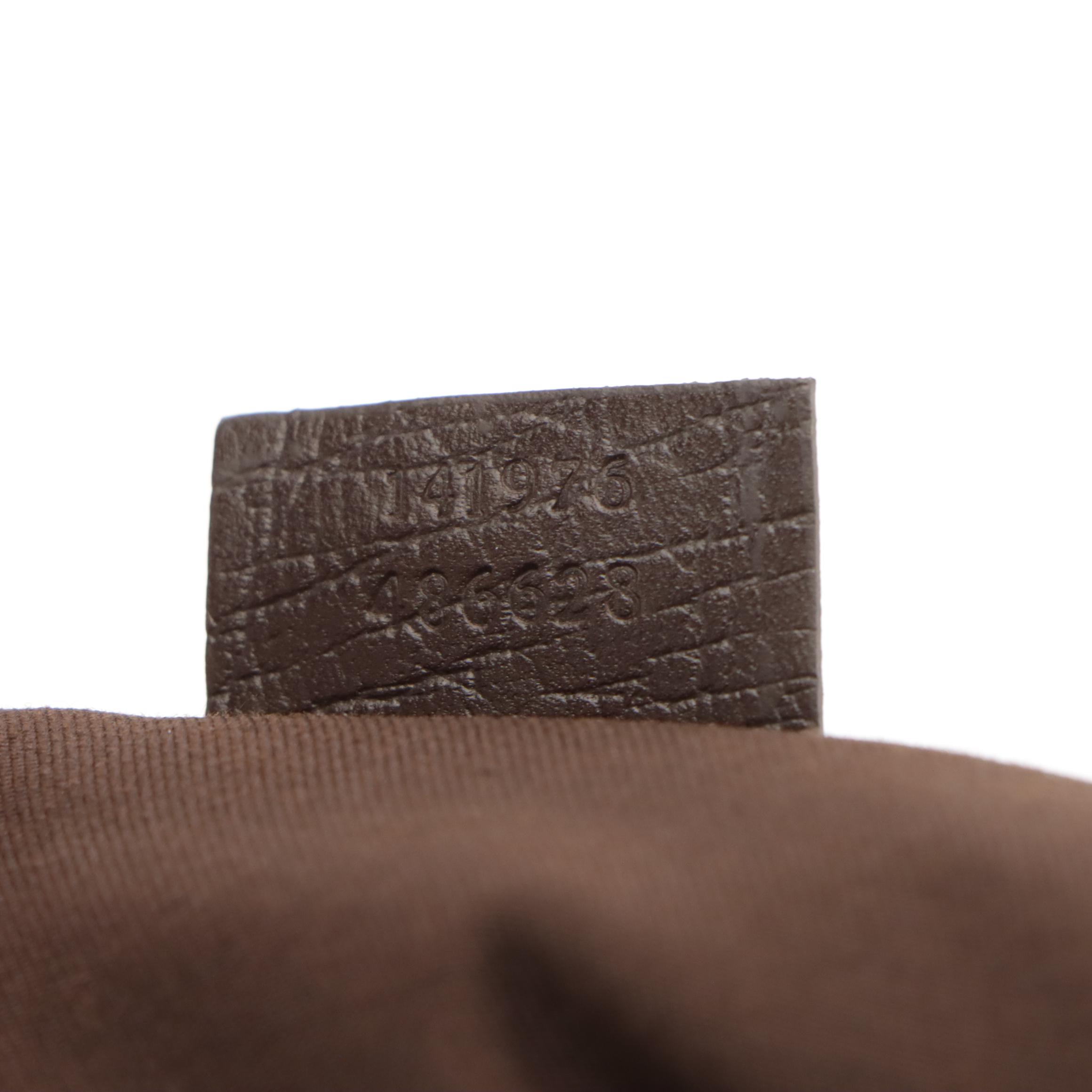 Gucci Shopper Tote in GG Supreme Canvas and Leather