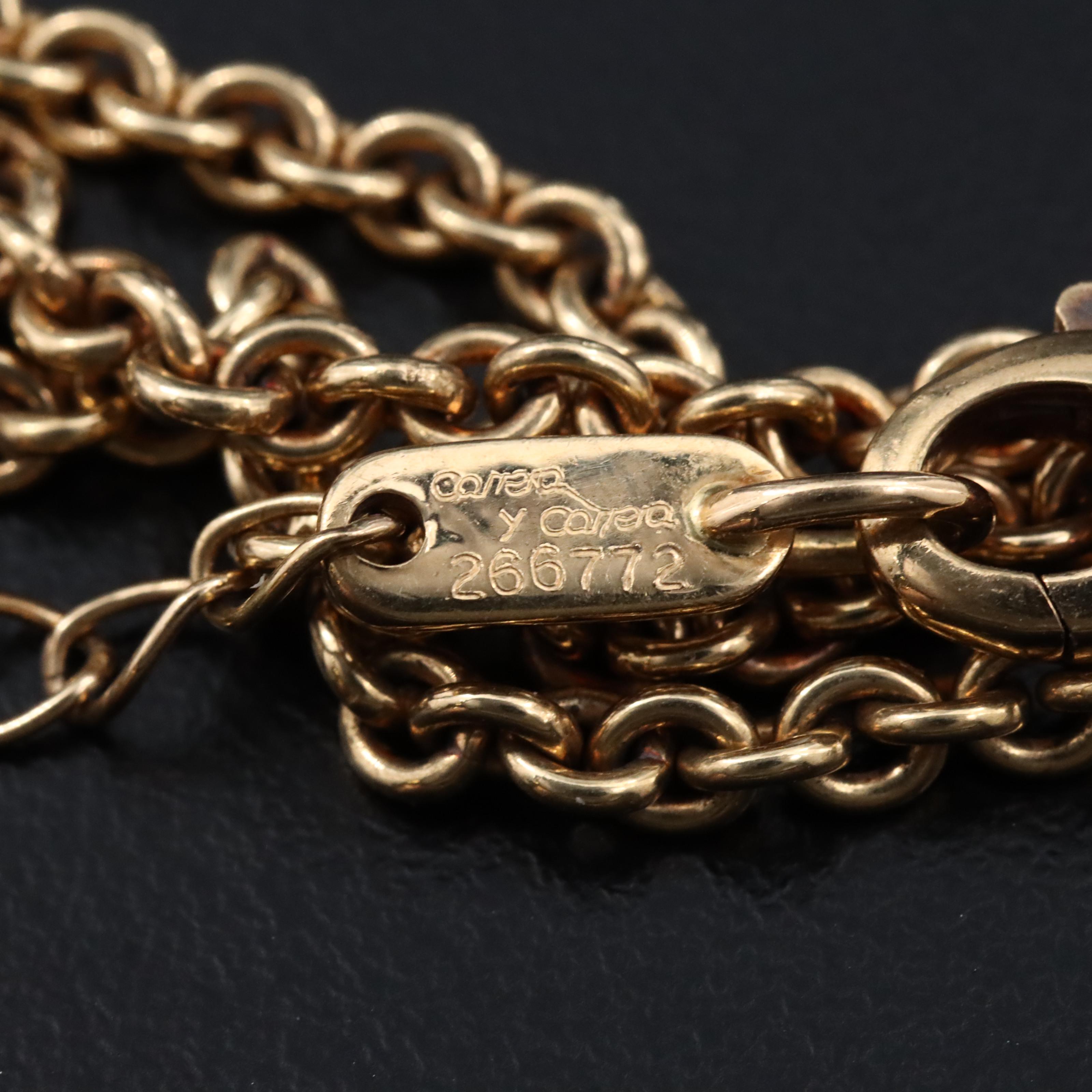 Carrera Y Carrea 18K Amethyst Pendant Necklace