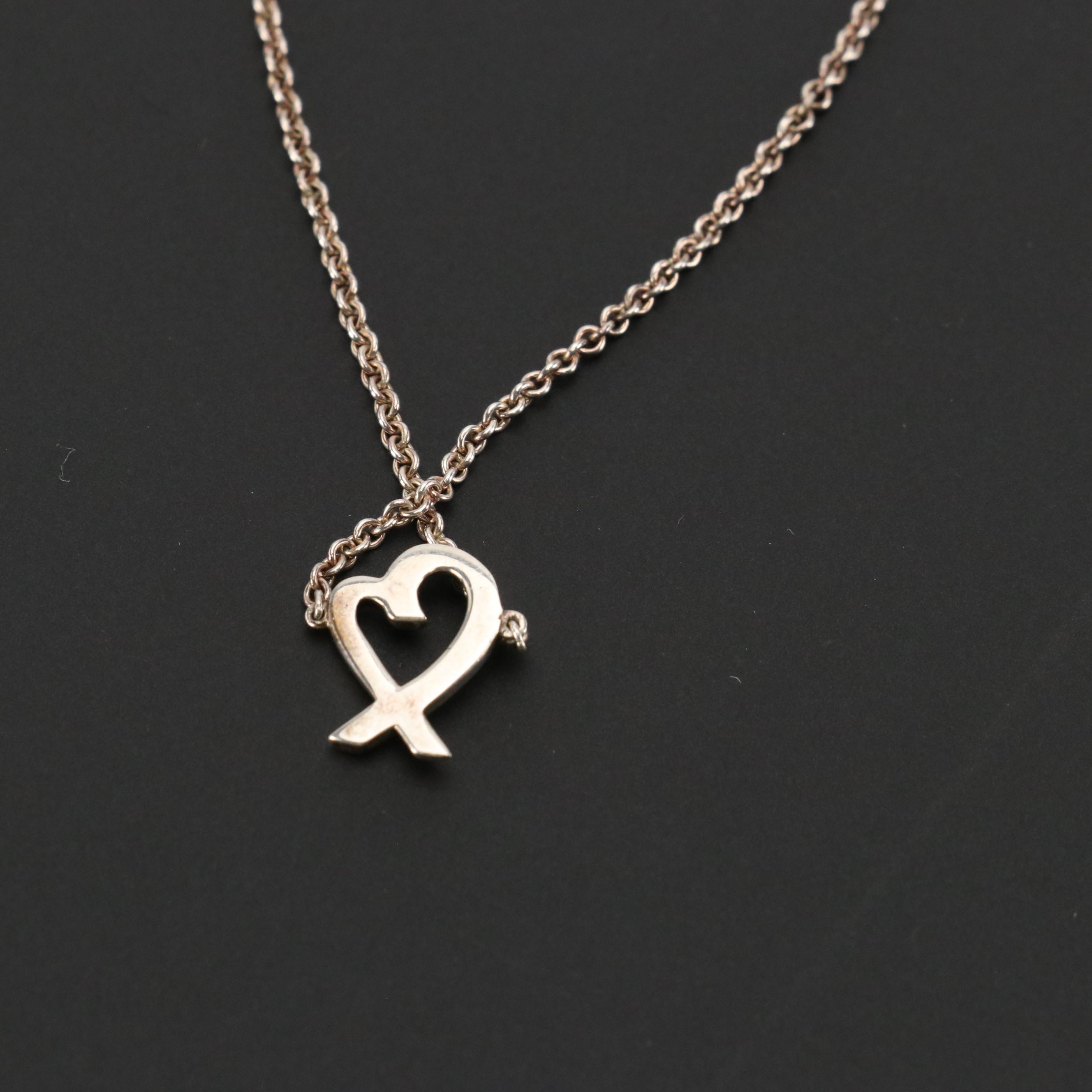 Paloma Picasso for Tiffany & Co. Sterling Loving Heart Bracelet in Box