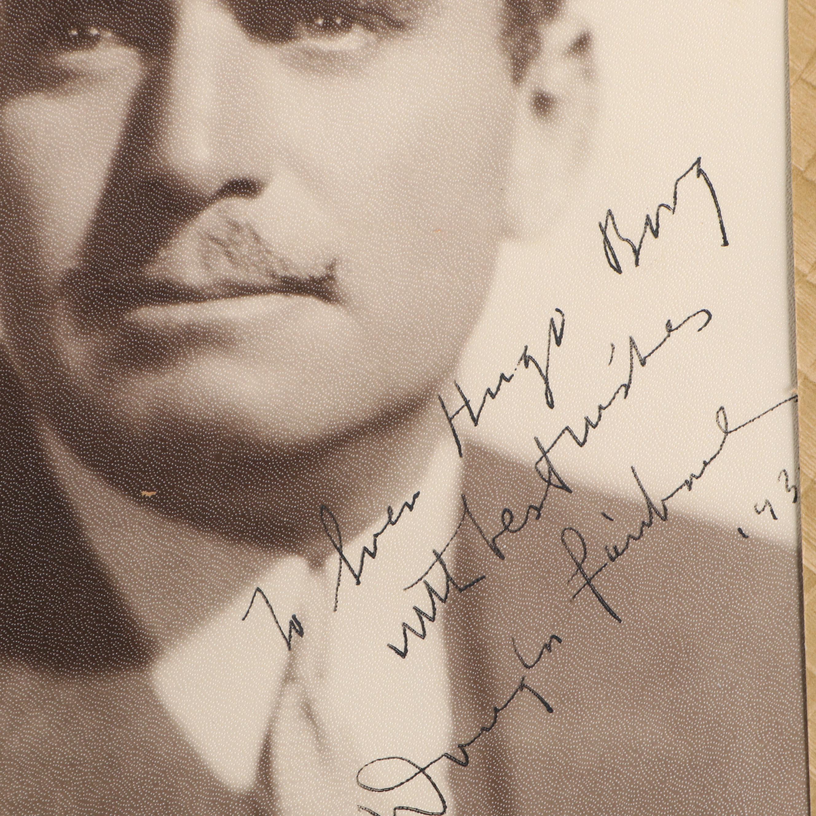 Douglas Fairbanks, Mary Pickford and Other Actor Signed Photographs