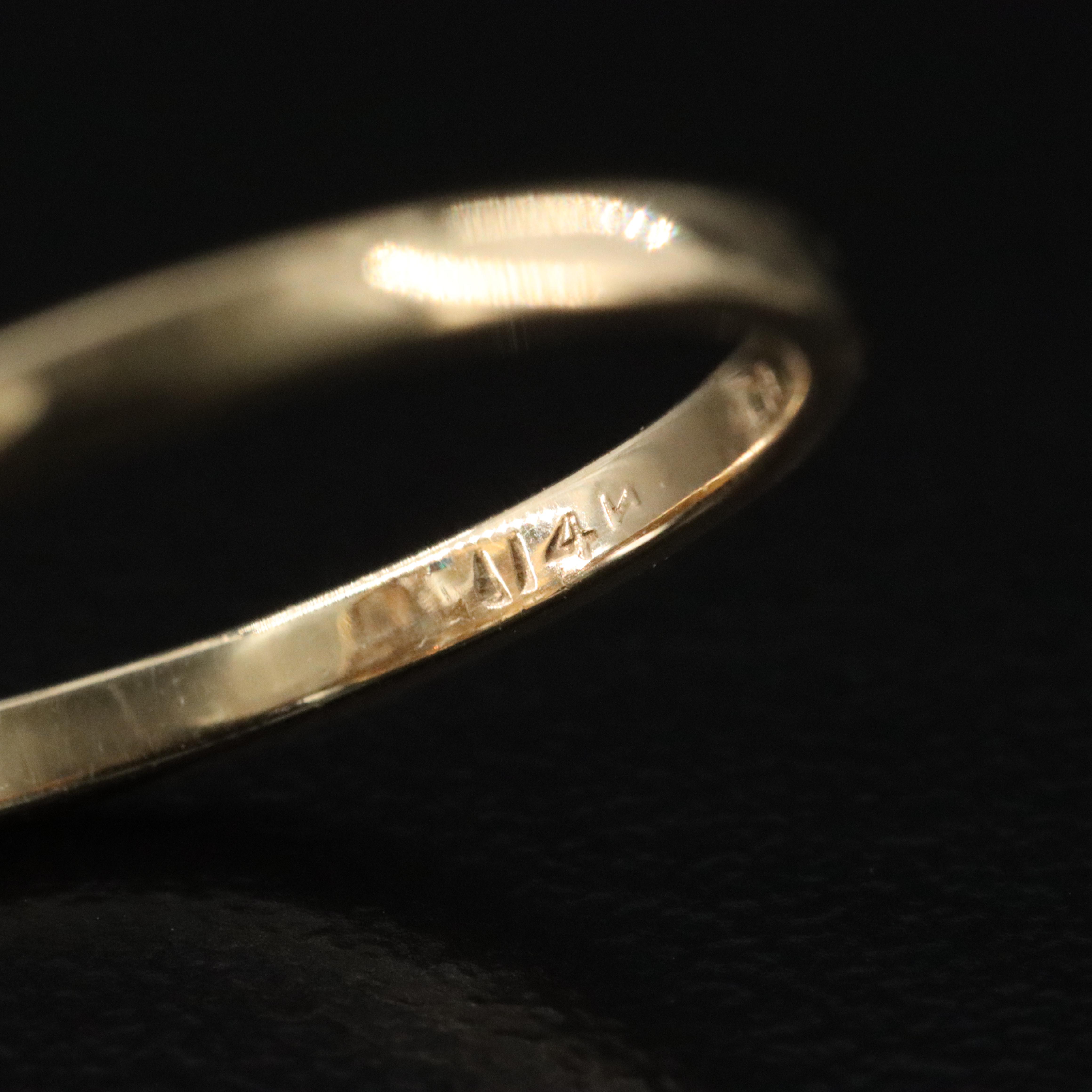 14K Opal and Sapphire Ring