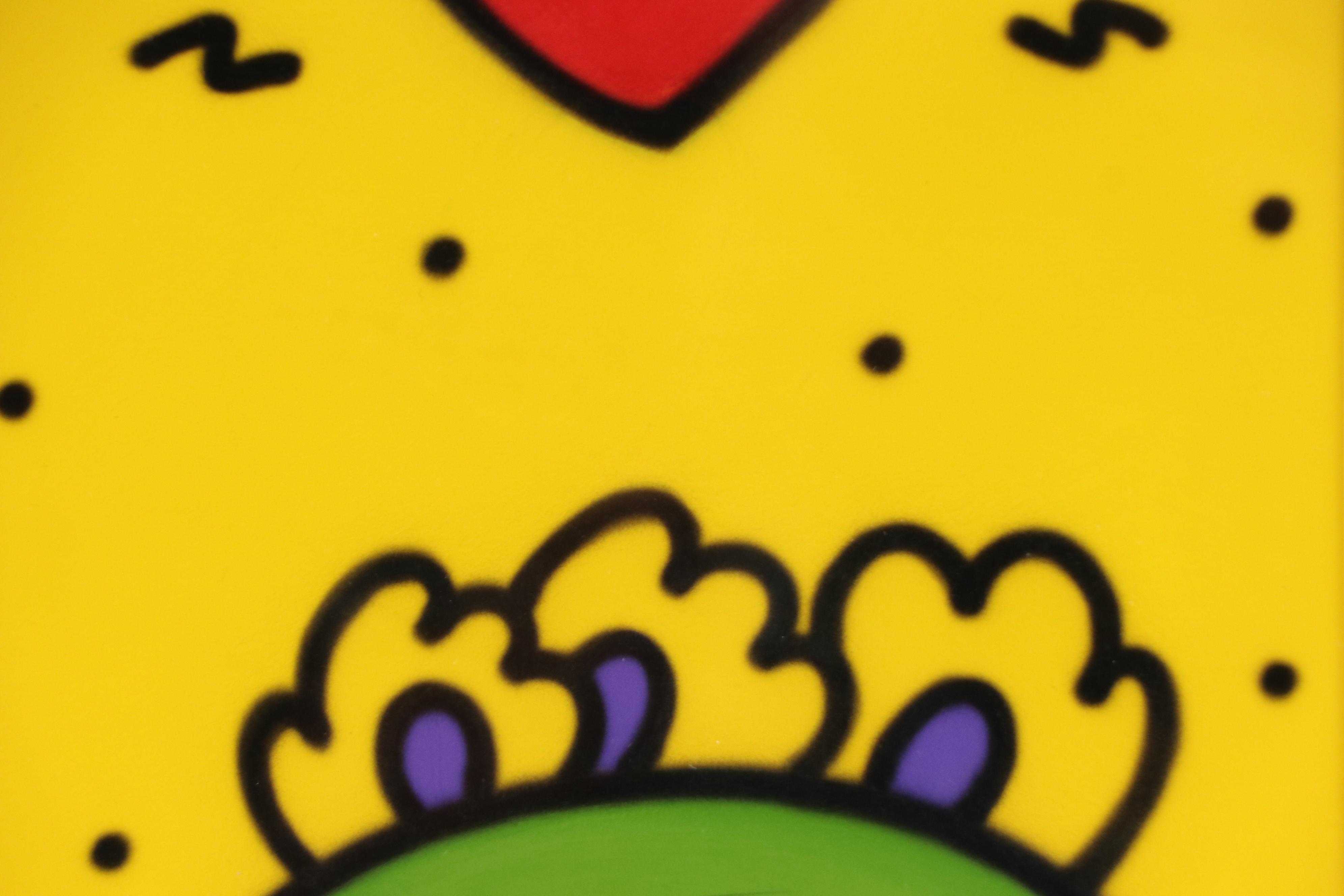 Pop Art Style Airbrush Painting with Heart, 2007