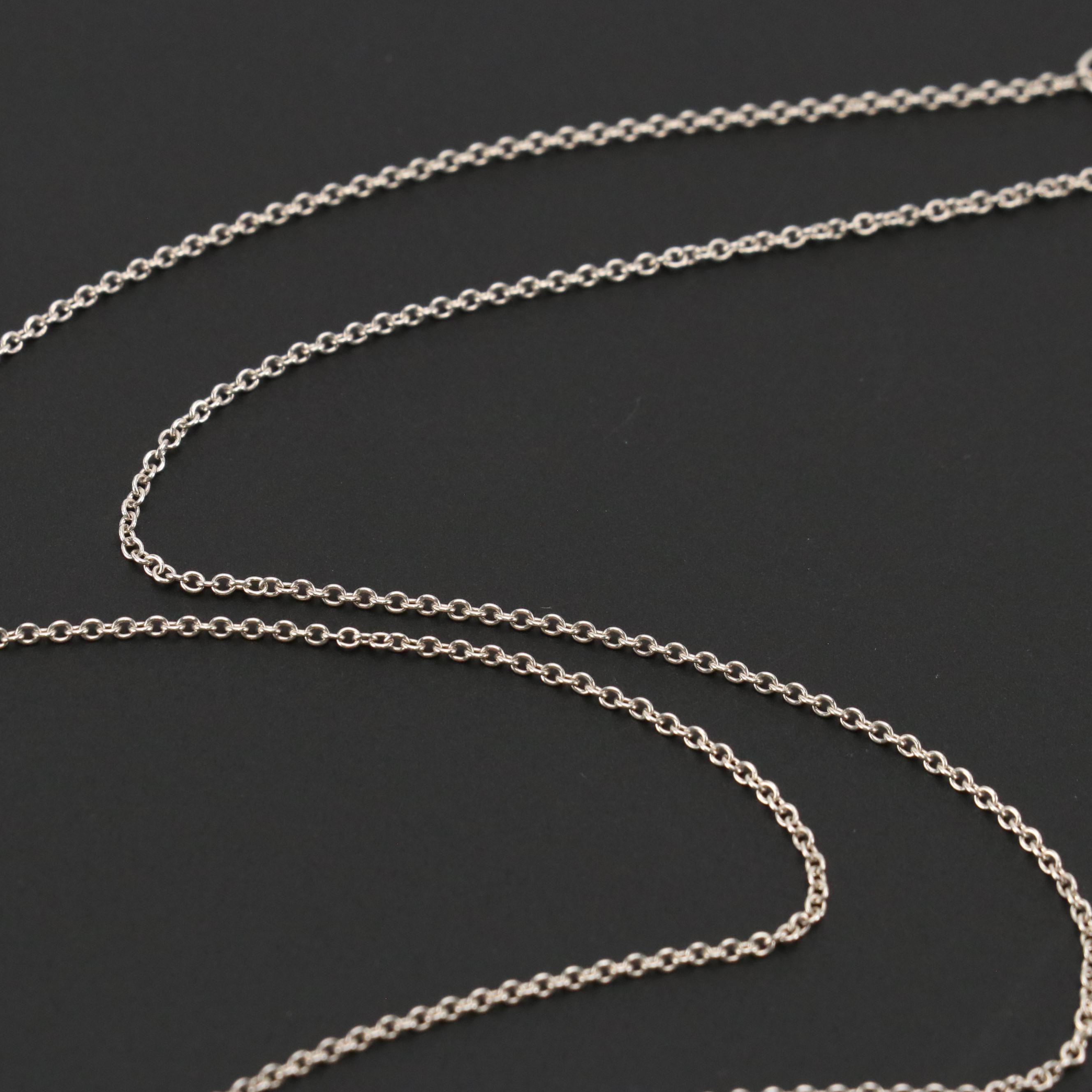 Elsa Peretti for Tiffany & Co. Sterling Teardrop Necklace in Box