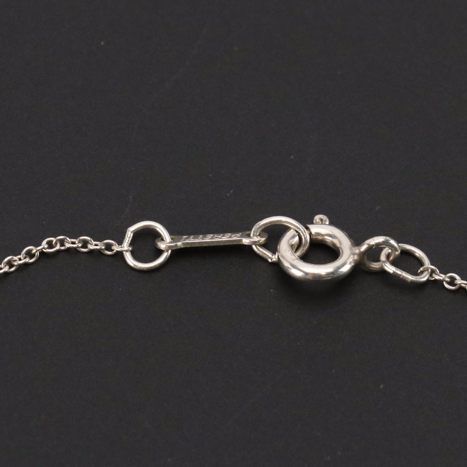 Elsa Peretti for Tiffany & Co. Sterling Teardrop Necklace in Box