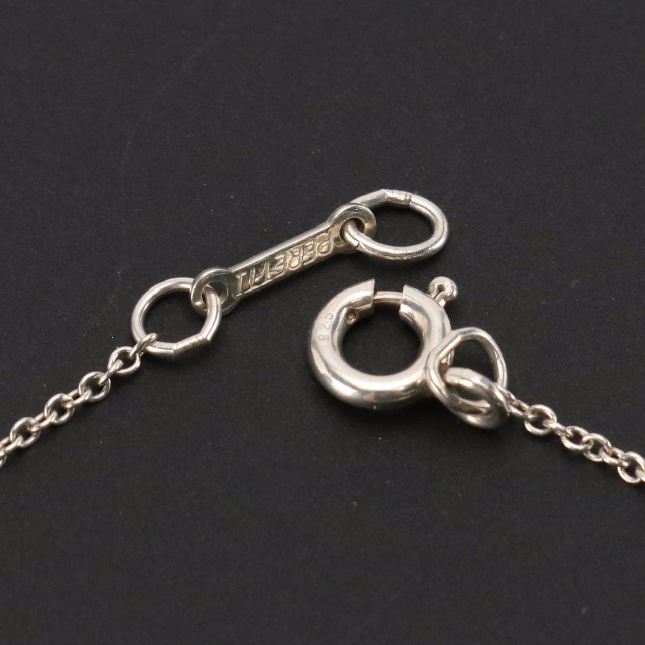 Elsa Peretti for Tiffany & Co. Sterling Teardrop Necklace in Box