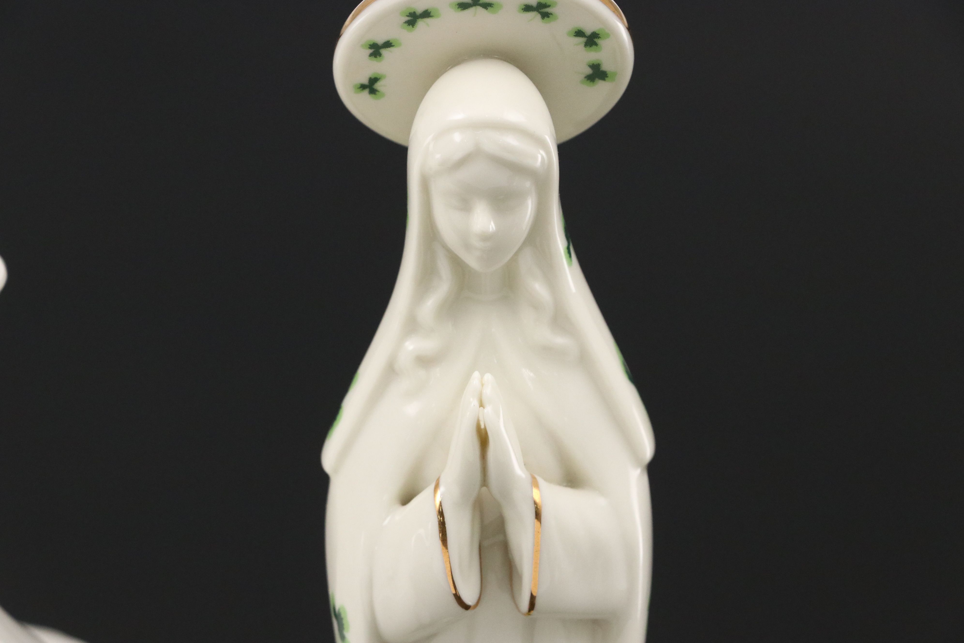 Belleek with Other Shamrock Pattern Porcelain Mugs and Décor