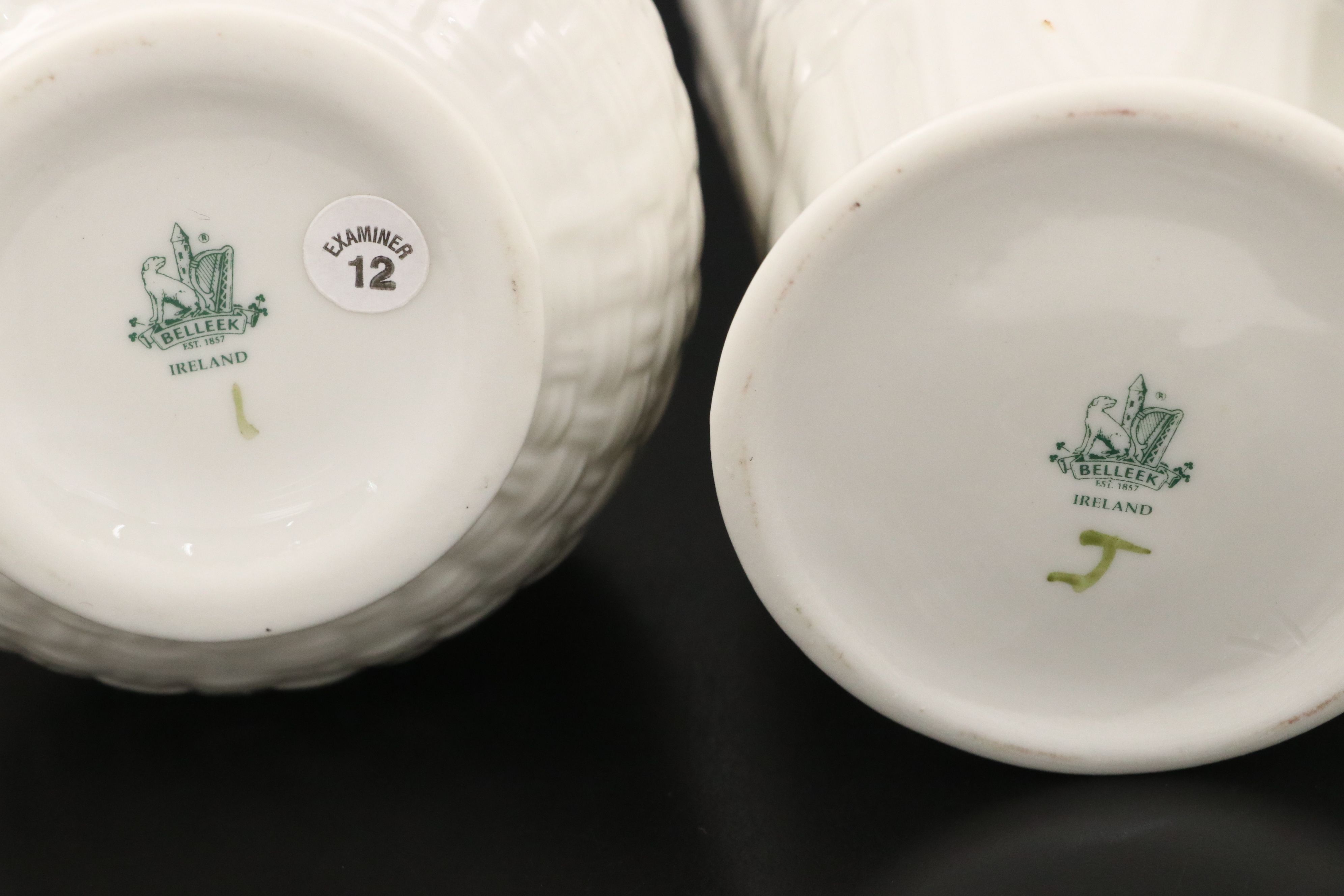 Belleek with Other Shamrock Pattern Porcelain Mugs and Décor