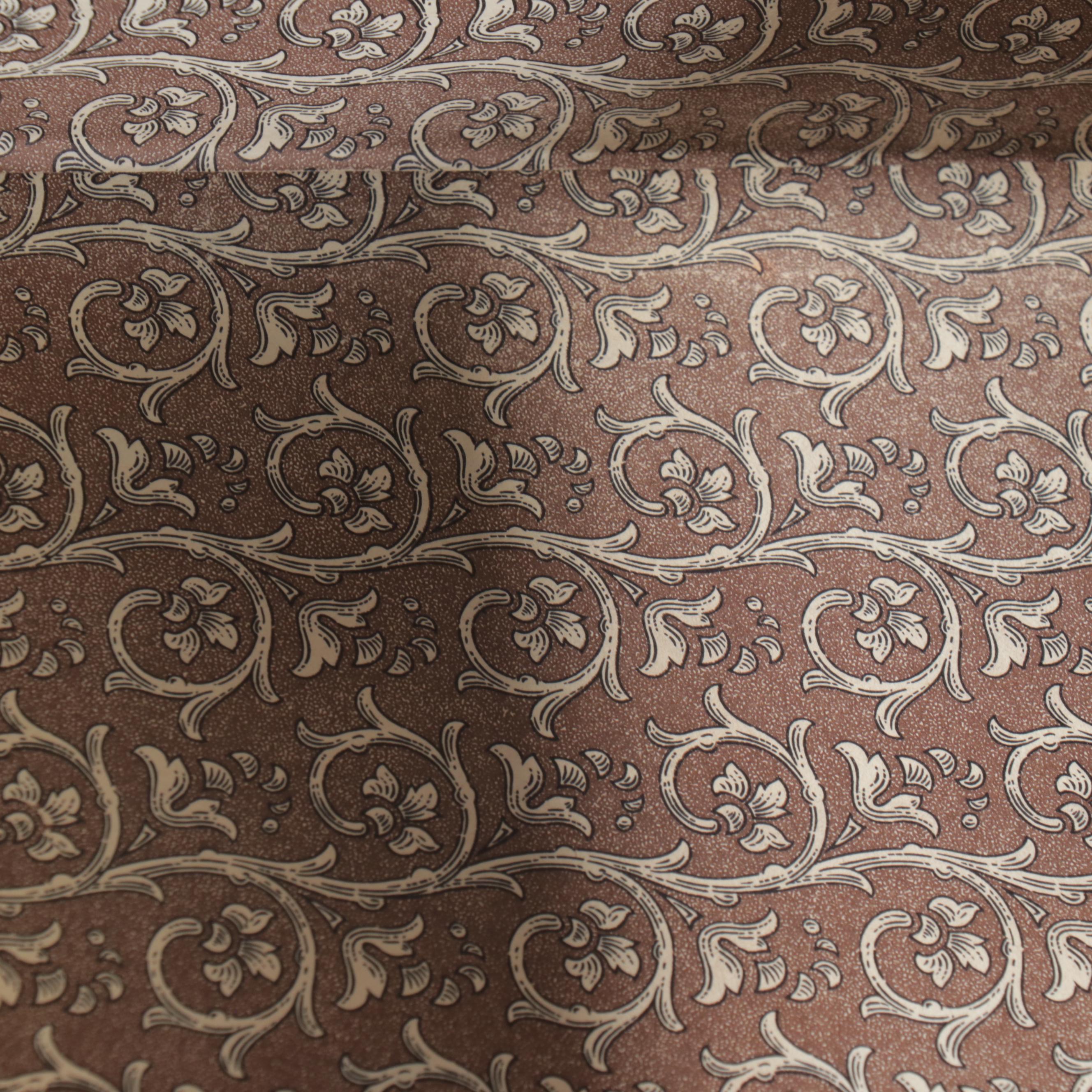 Milling Road Italian Mahogany End Table, Late 20th Century