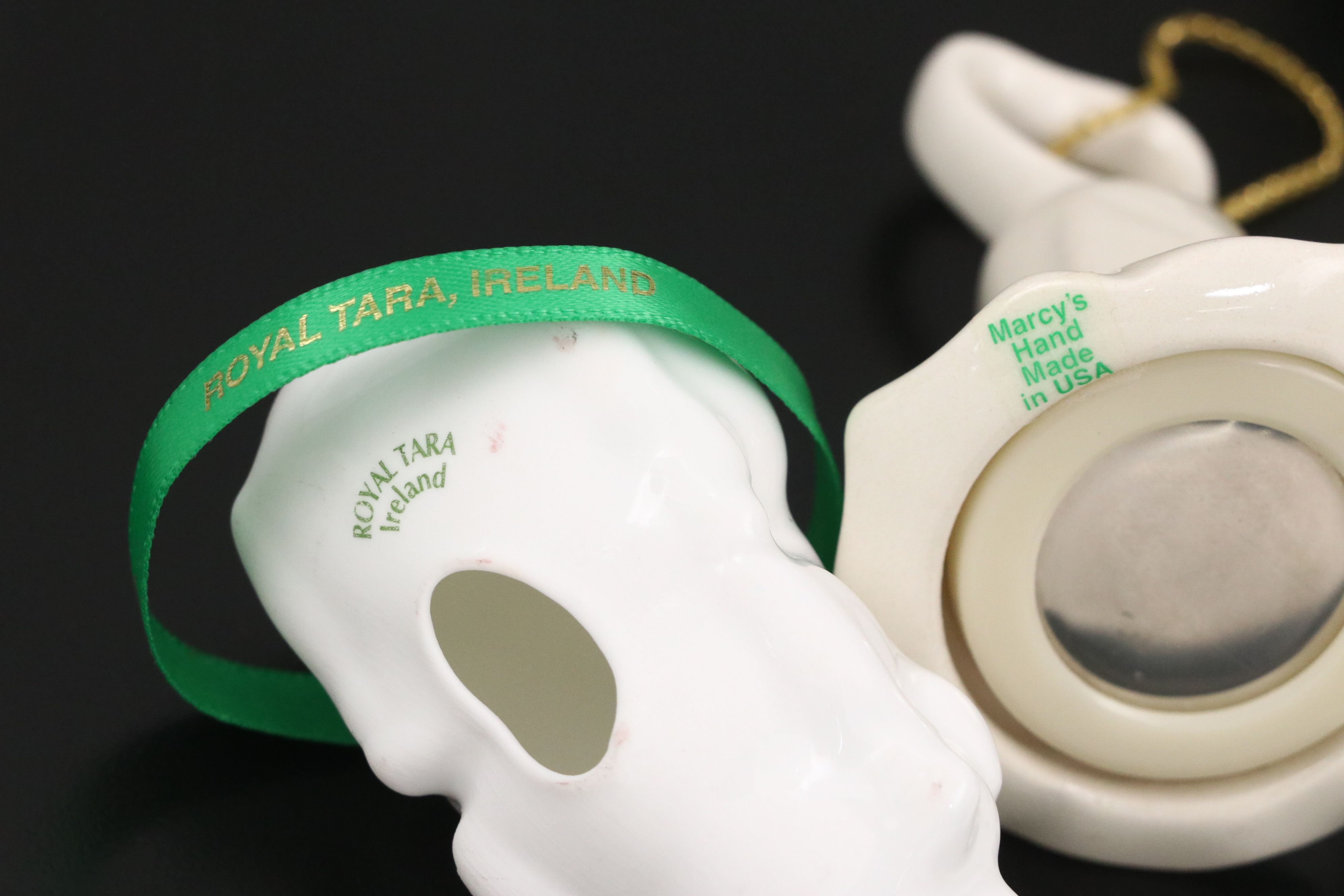 Belleek with Other Shamrock Pattern Porcelain Mugs and Décor