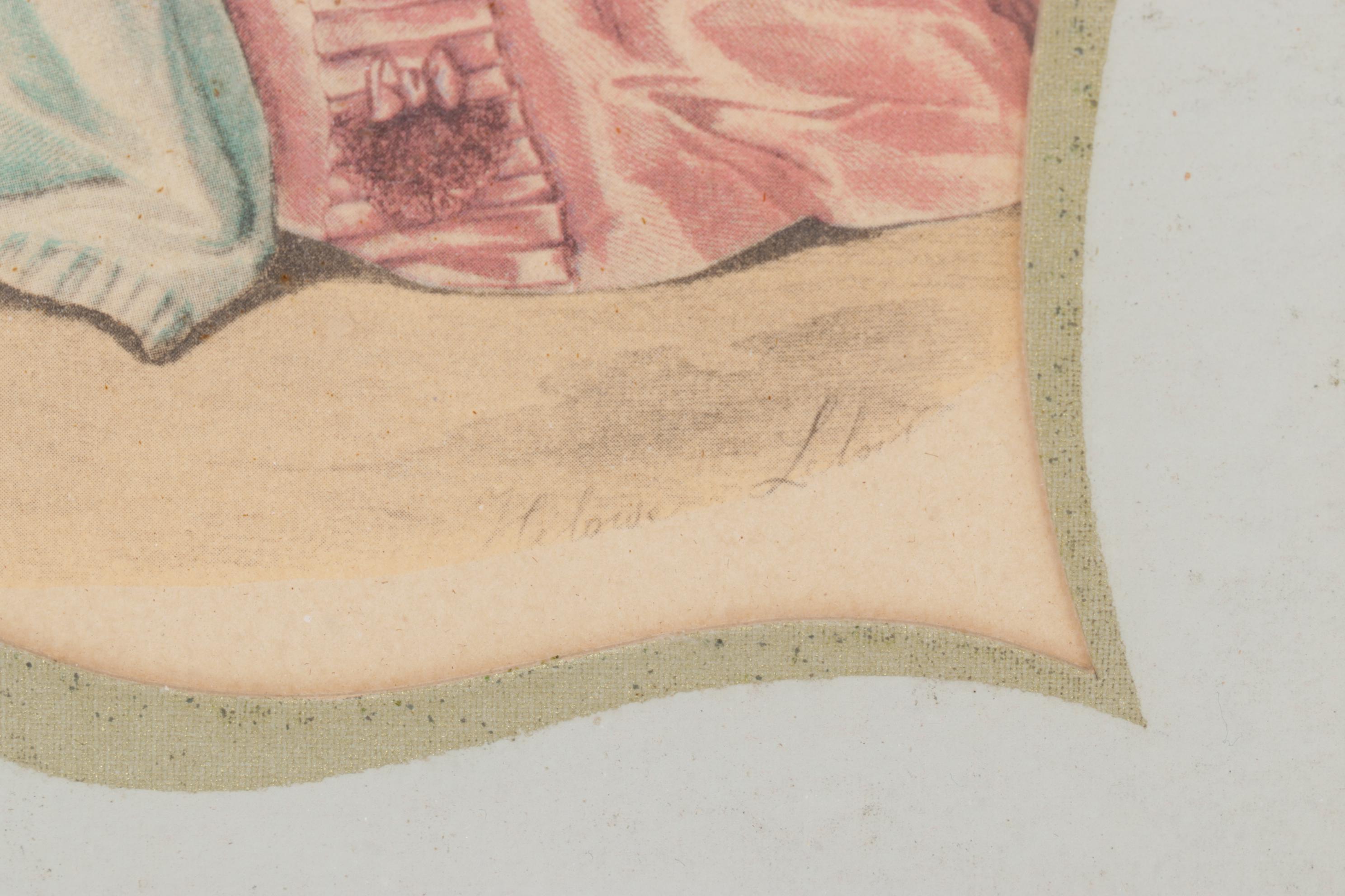 La Mode Illustrée Offset Lithograph French Portraits of Victorian Fashions