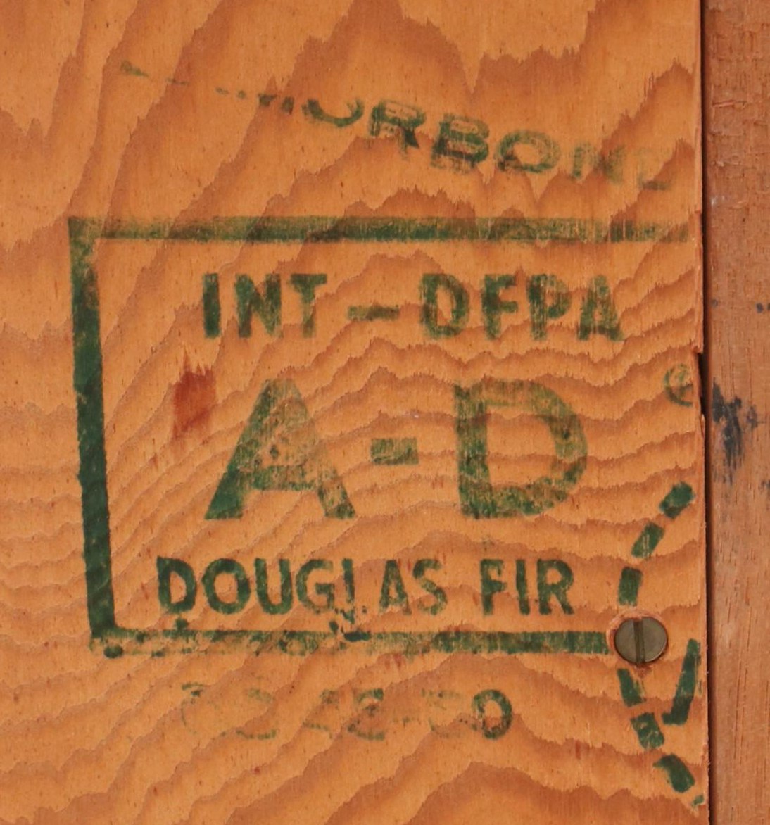 Mid Century Modern Douglas Fir Slate Top Record Cabinet and Storage Cabinet