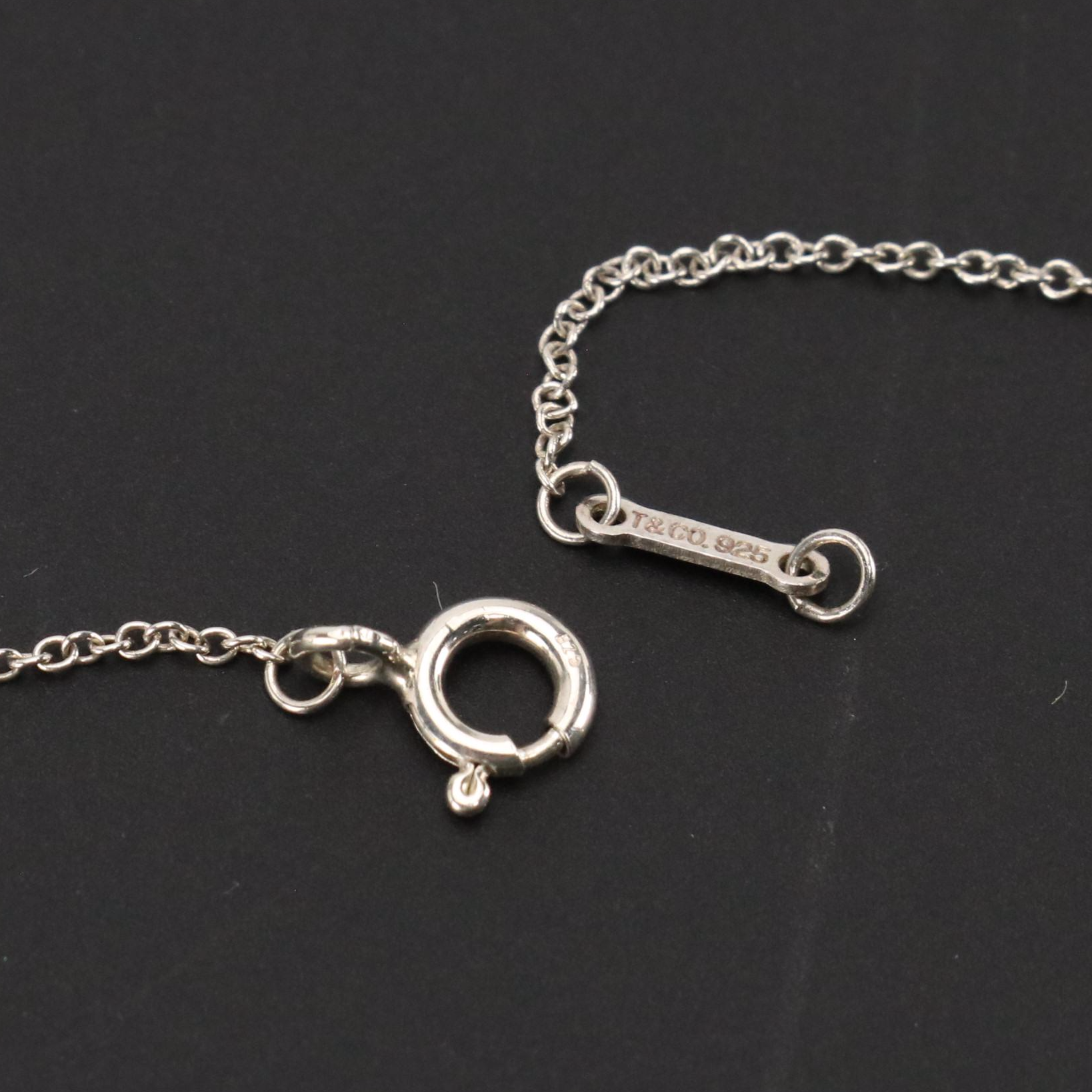 Paloma Picasso for Tiffany & Co. Sterling Graffiti X Pendant Necklace