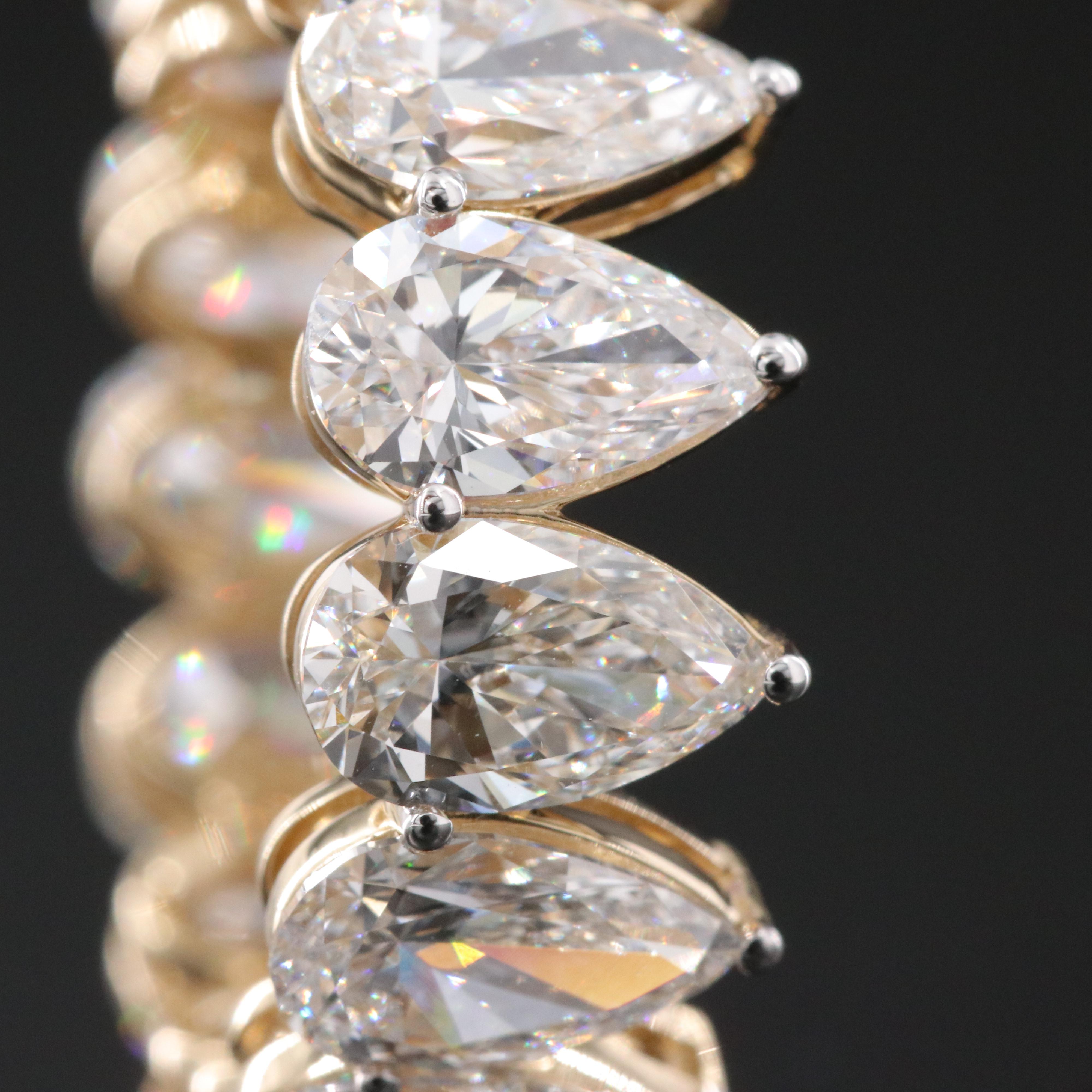 14K 7.42 CTW Lab Grown Diamond Eternity Band