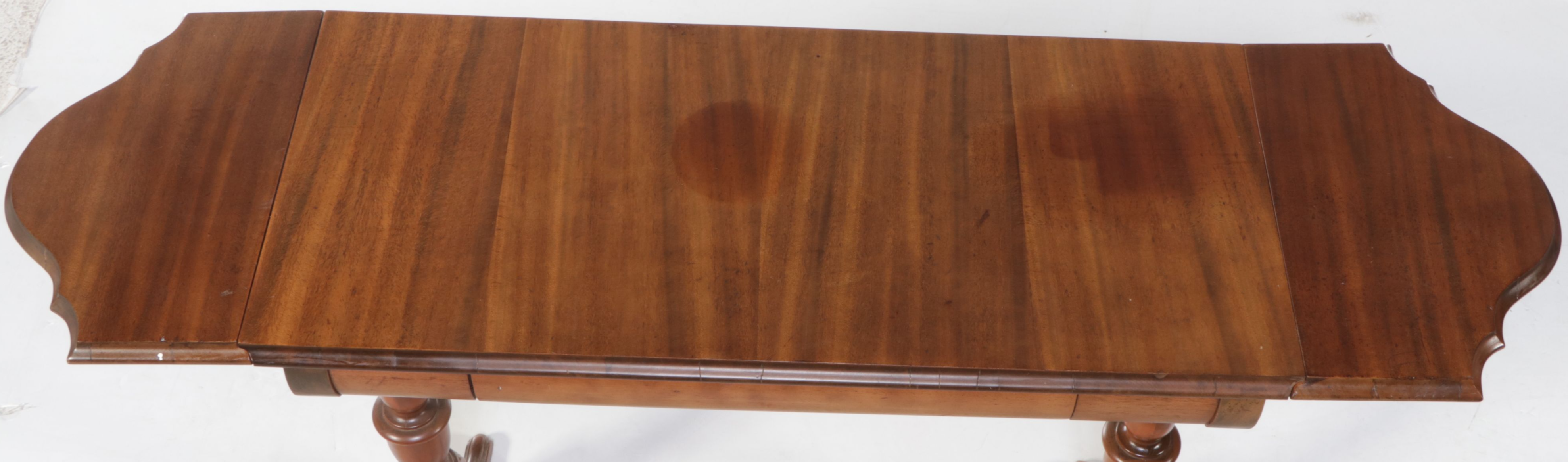 Henshaw's Furniture Mahogany Drop-Leaf Hall Table