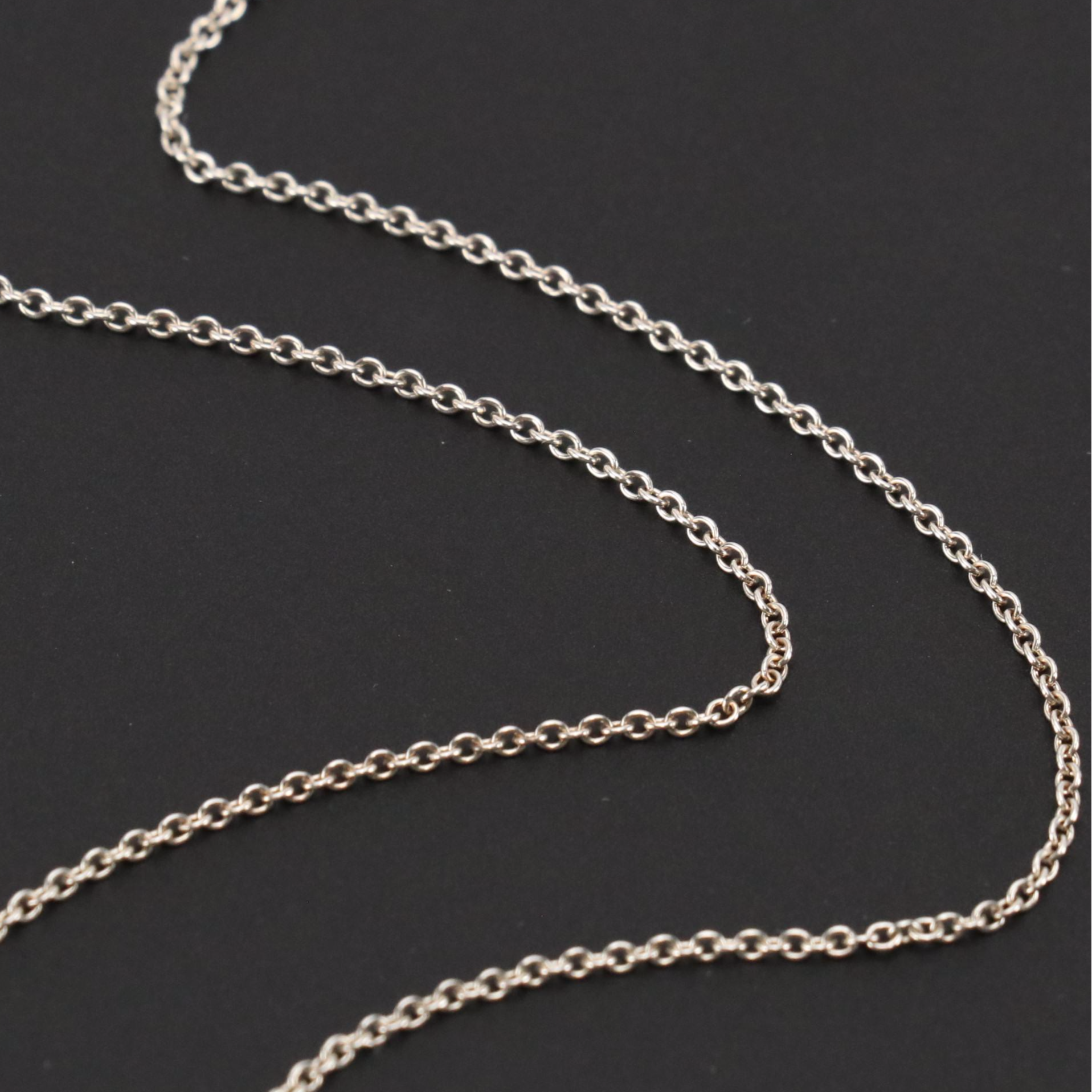 Elsa Peretti for Tiffany & Co. Sterling Infinity Cross Pendant Necklace