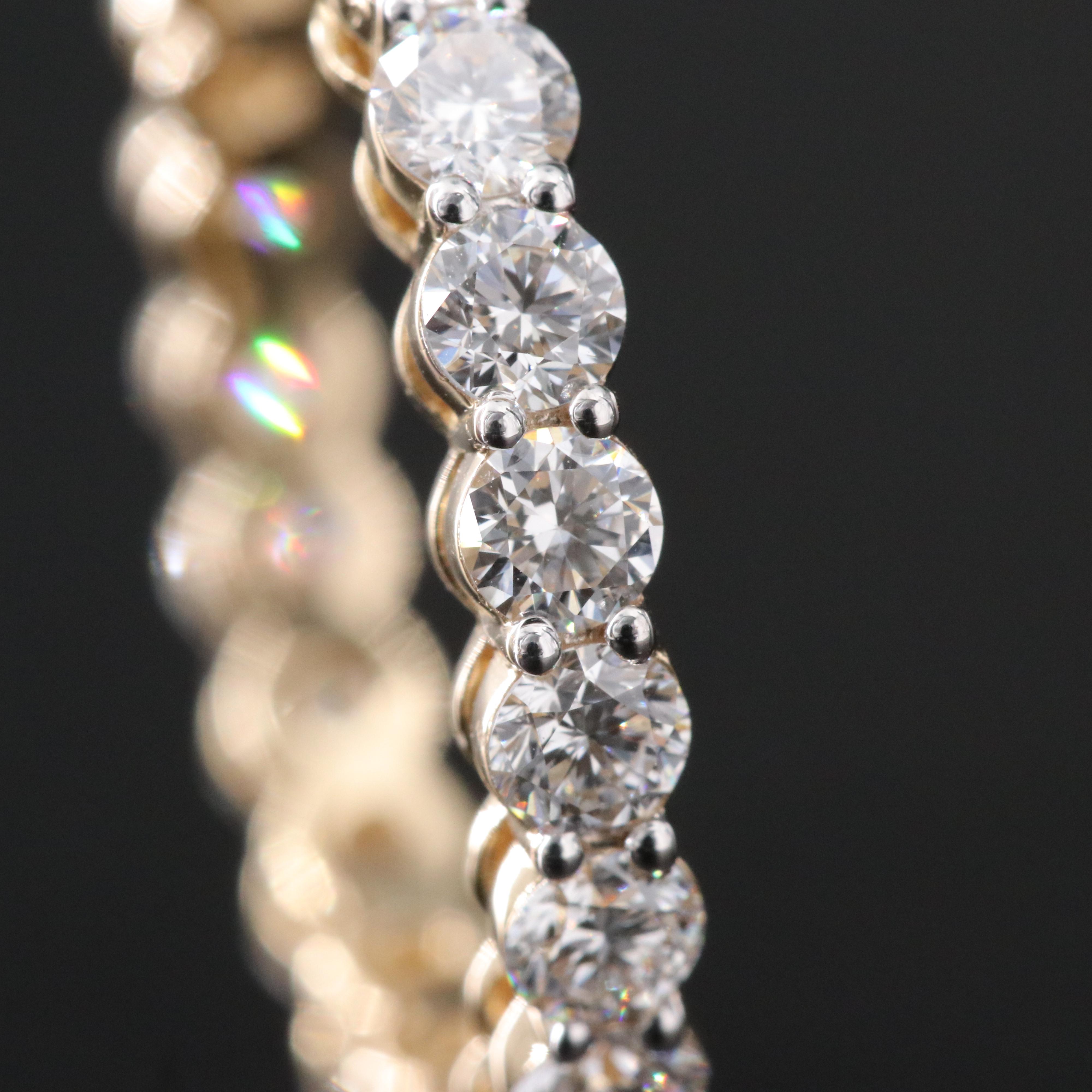 14K 2.08 CTW Lab Grown Diamond Eternity Band